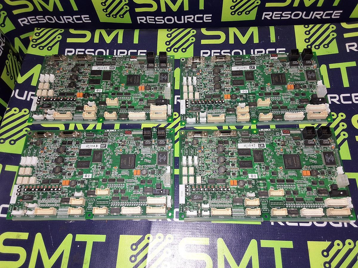 Used JUKI 40047505 HEAD MAIN CIRCUIT BOARD ASSEMBLY