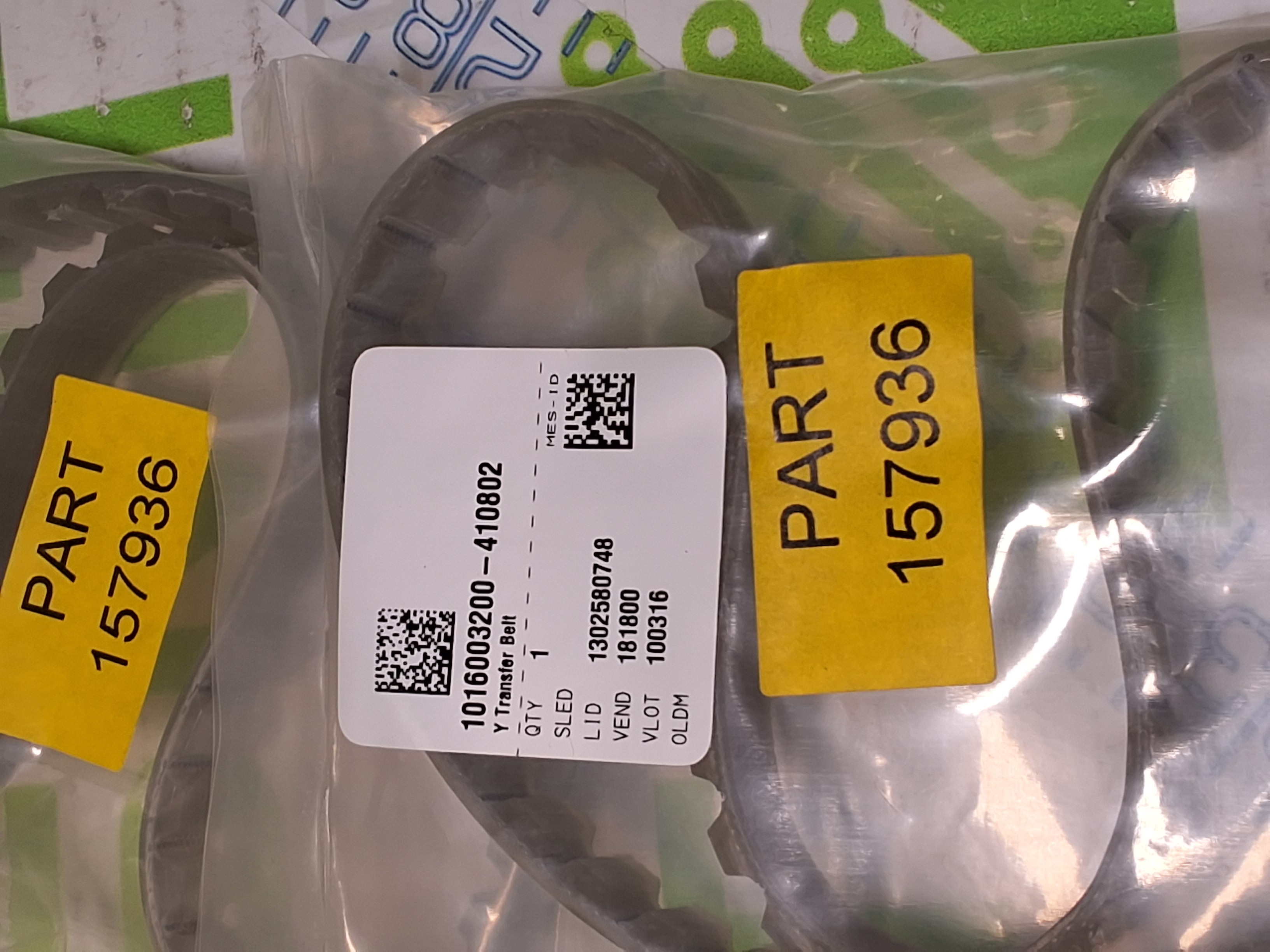 UNIVERSAL INSTRUMENTS 157936 TRANSFER BELT - BRAND NEW