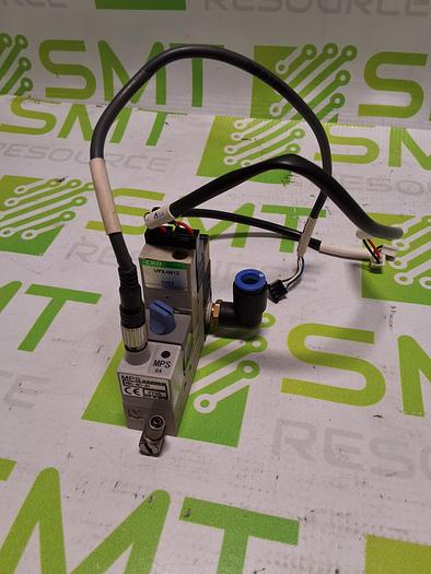 Used JUKI EJECTOR / SOLENOID VALVE CKD VPX-0612 MPS CONVUM V6C-AC-JU WITH CABLES