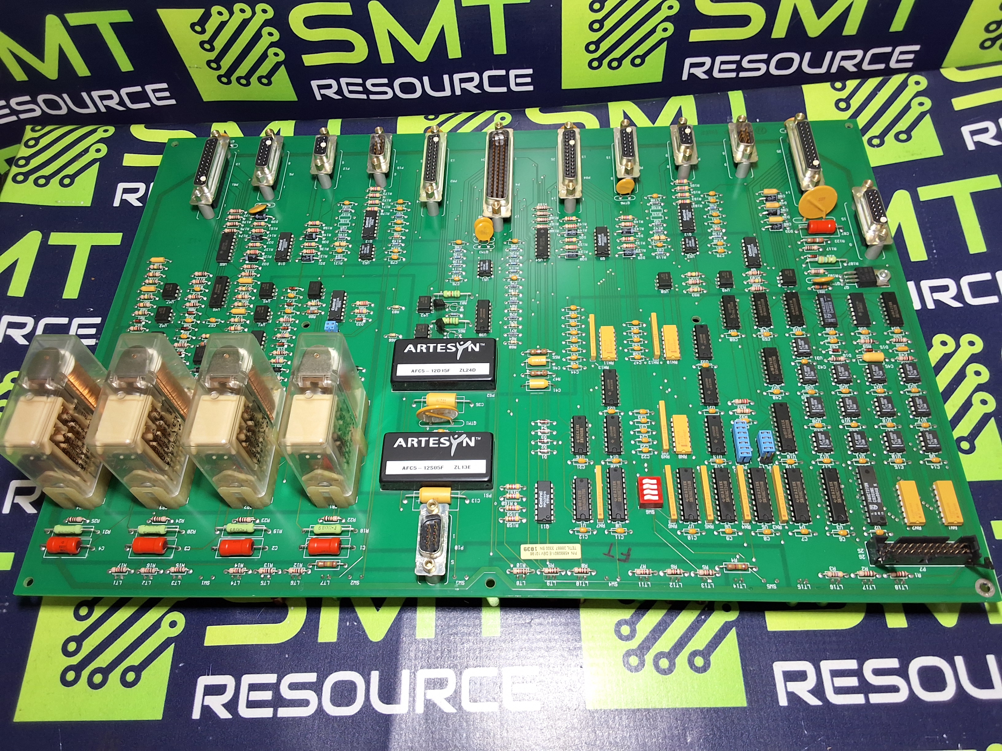 Used UNIVERSAL INSTRUMENTS 46469301 / 45890901 X-Y AMP INTERFACE ASSEMBLY 