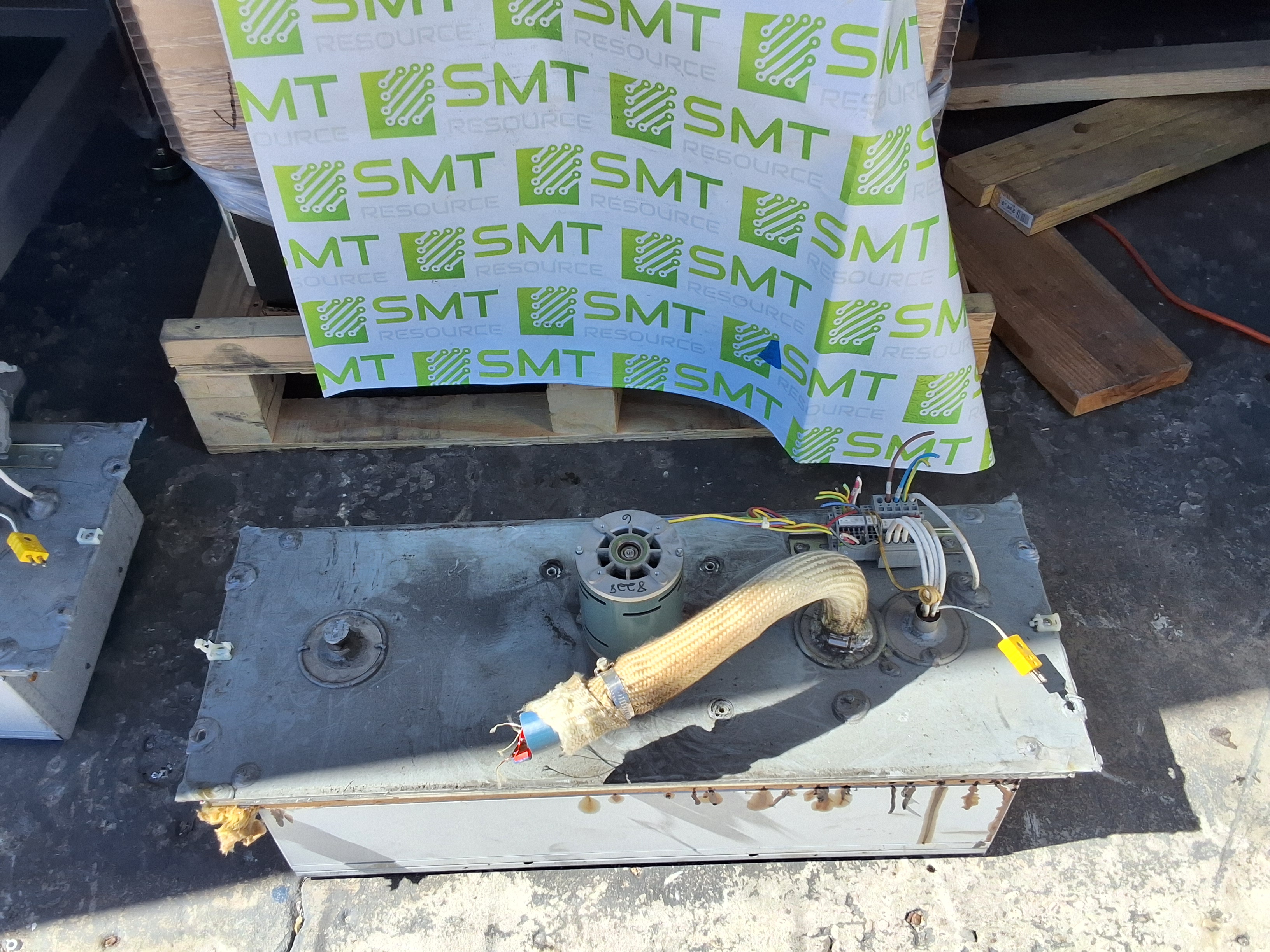 Used VITRONICS SOLTEC XPM2-730 REFLOW OVEN HEATER ASSEMBLY 