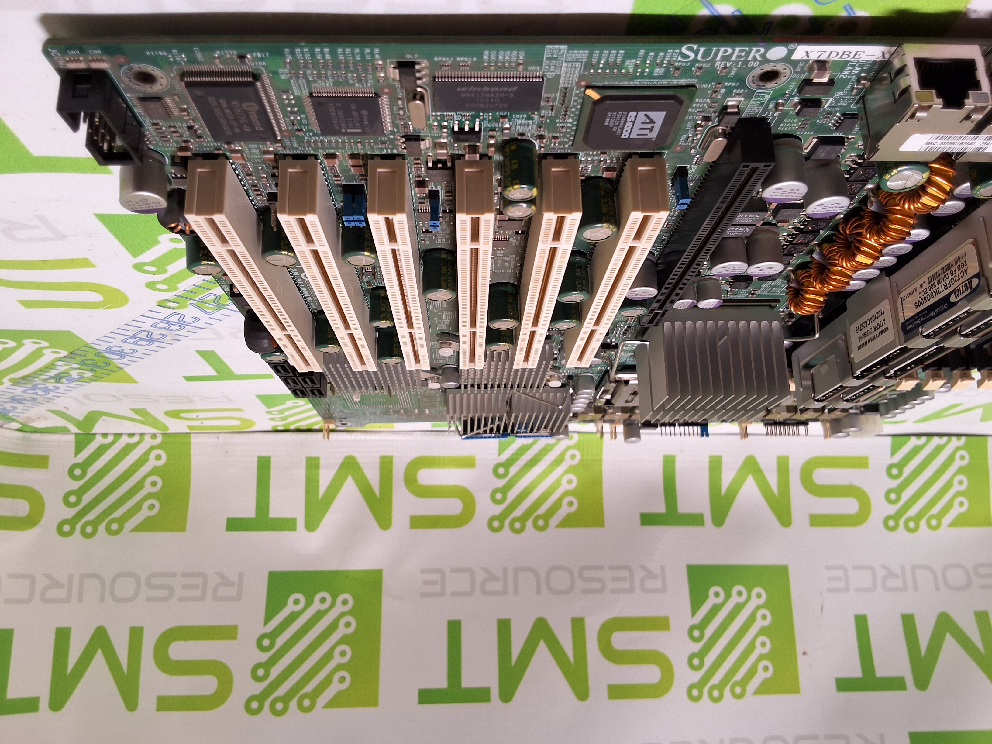 Used SUPER X7DBE-X MOTHERBOARD - IN GOOD WORKING CONDITION