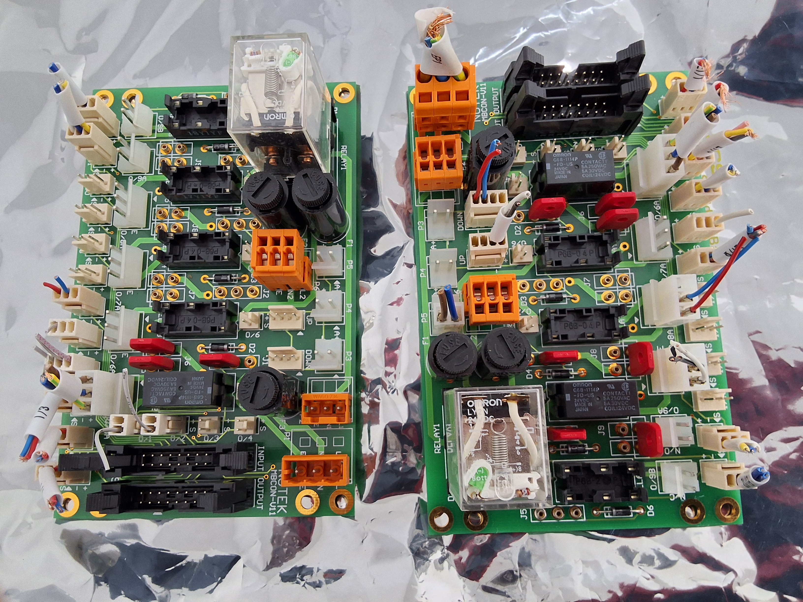 Used NUTEK MBCON-V11 PRINTED CIRCUIT BOARD