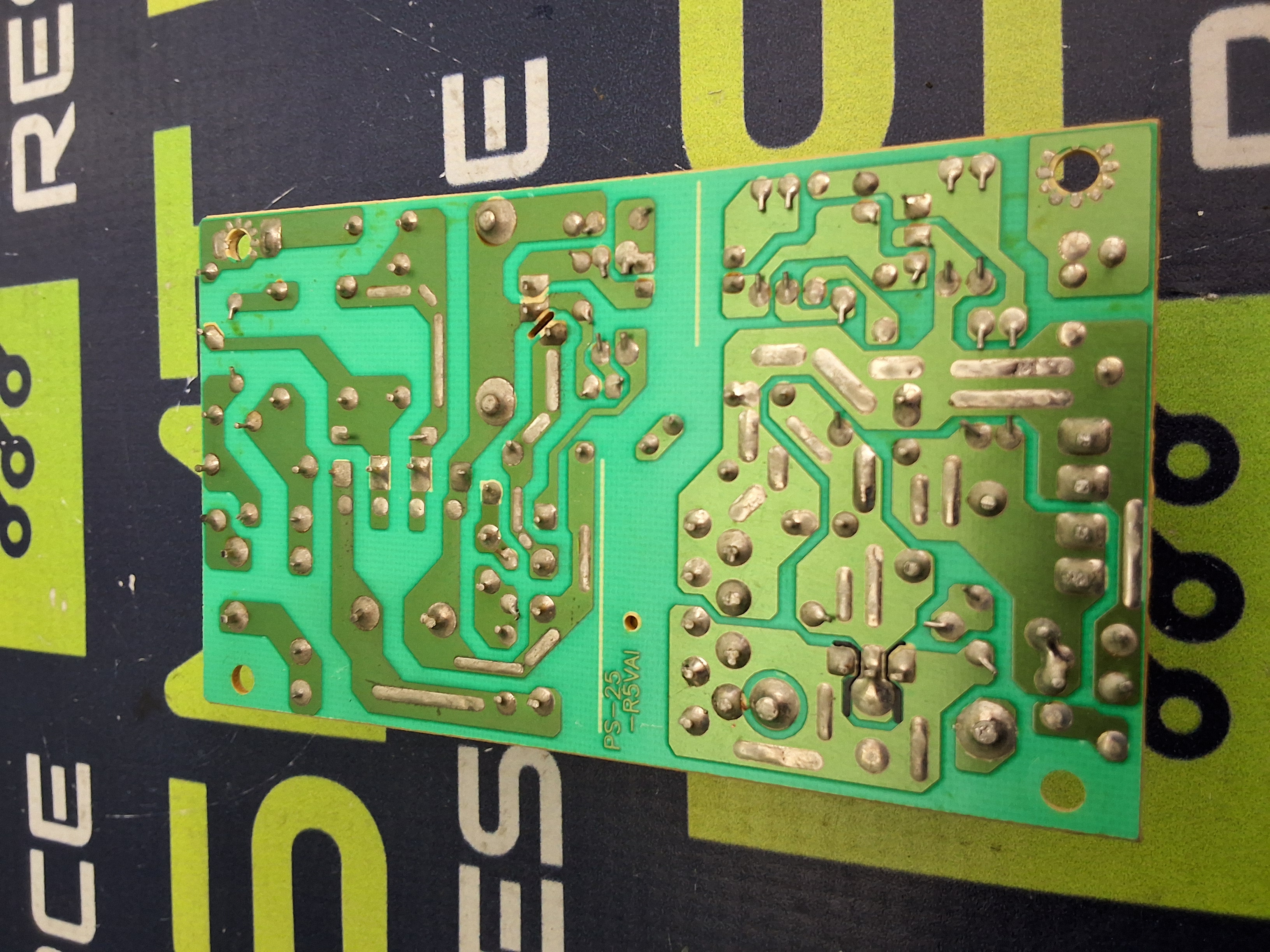 Used MEAN WELL PS-25-5 POWER SUPPLY 5V