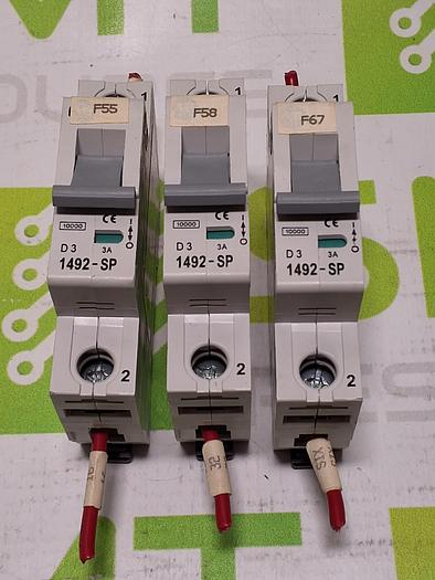 Used ALLEN-BRADLEY 1492-SP1D030 CIRCUIT BREAKER - LOT OF 3