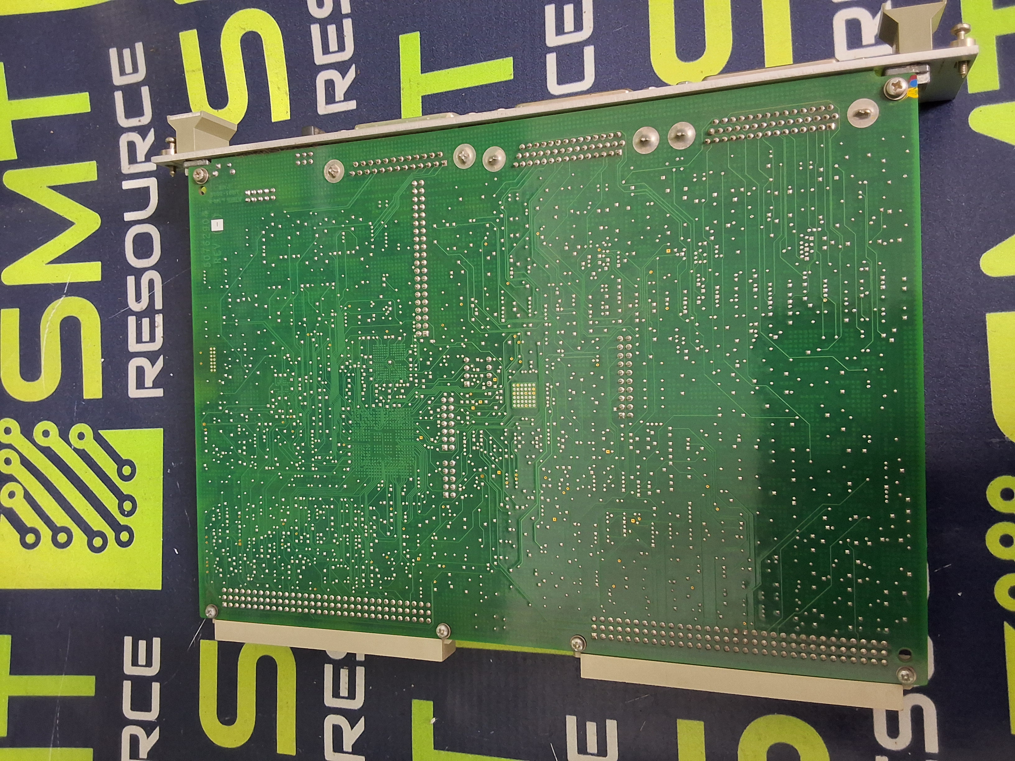 Used UNIVERSAL INSTRUMENTS 50763004 / 50762904 GMC BOARD WITH 50740002 GMC I/O MODULE 