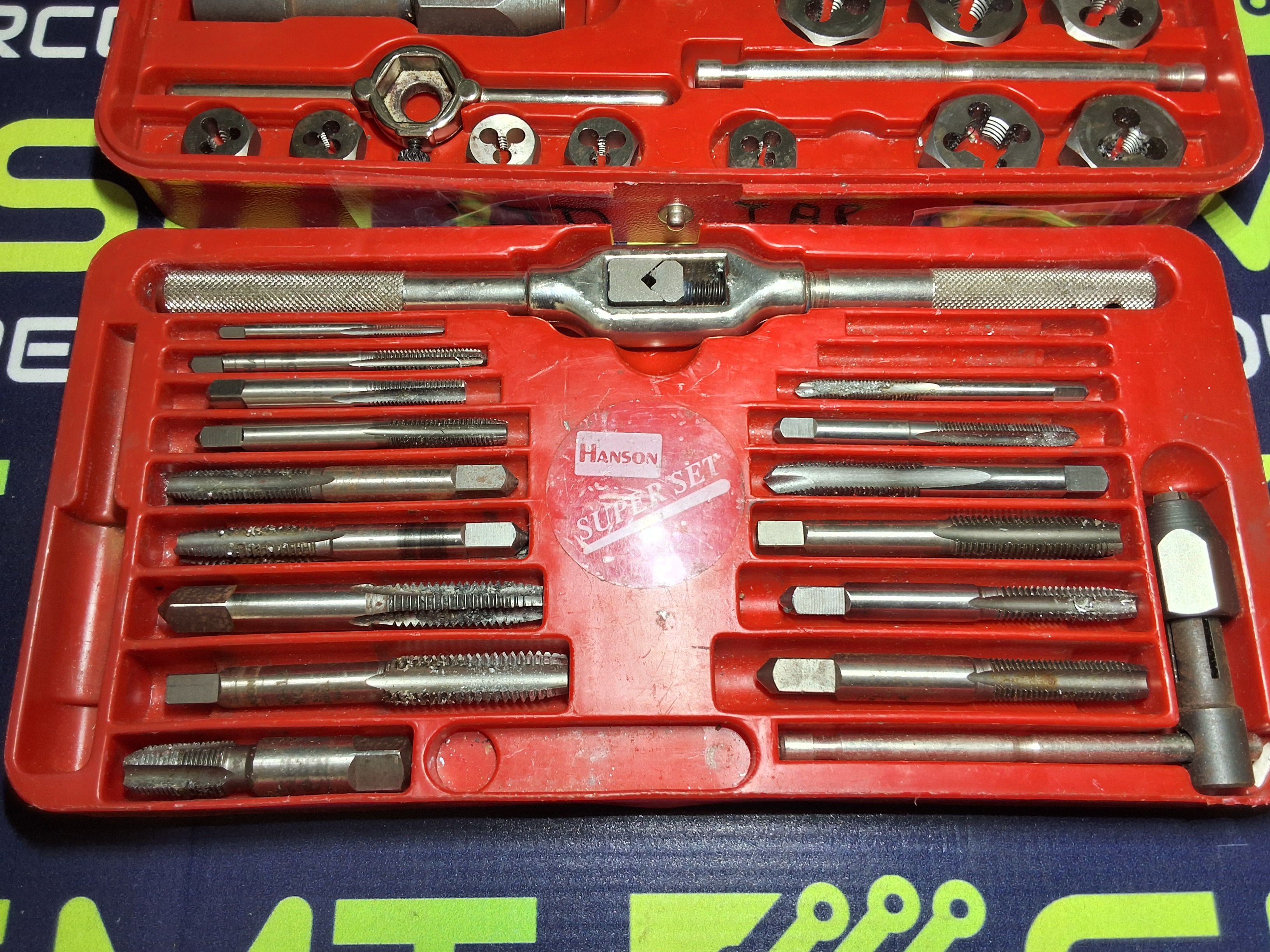 Used HANSON TAP AND DIE SUPER SET