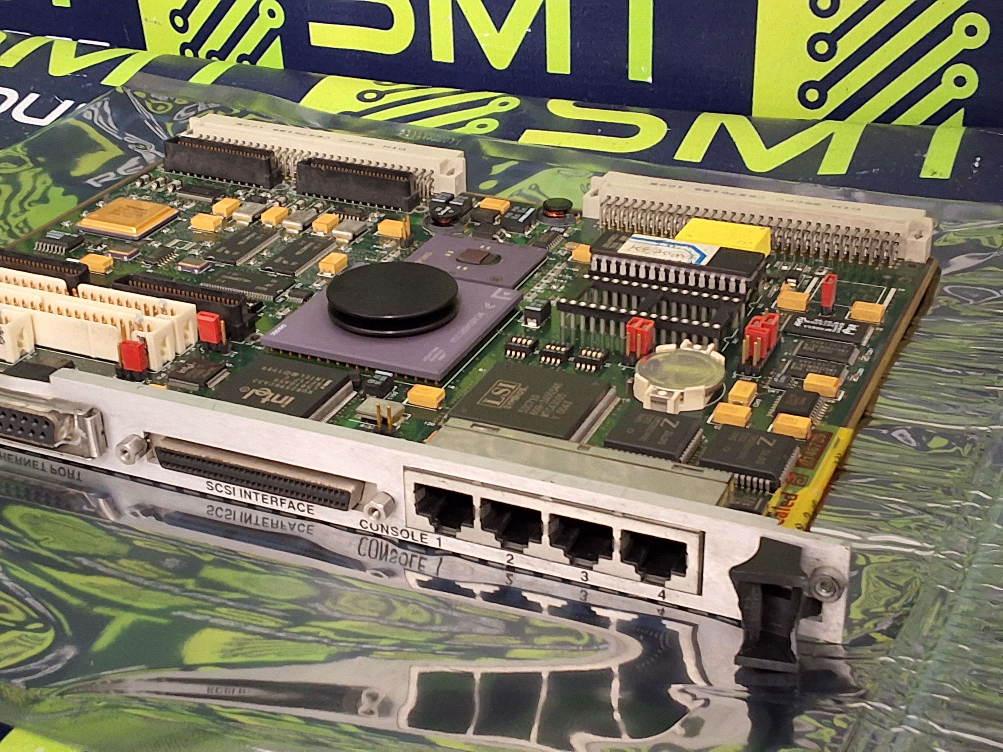 Used MOTOROLA 01-W3267F 68B VME CPU BOARD