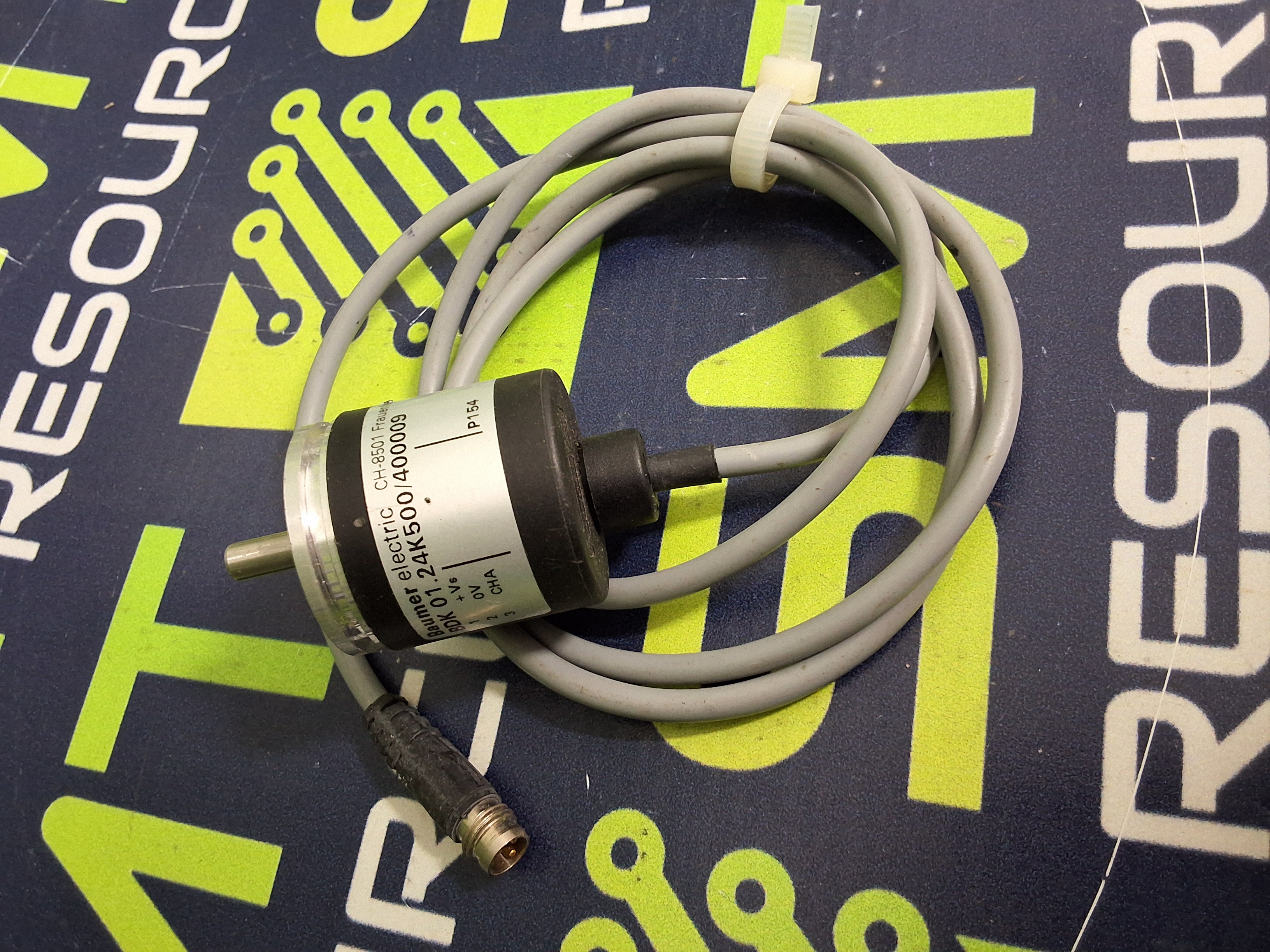 Used BAUMER BDK 01.24K500/400009 COMPACT ROTARY ENCODER
