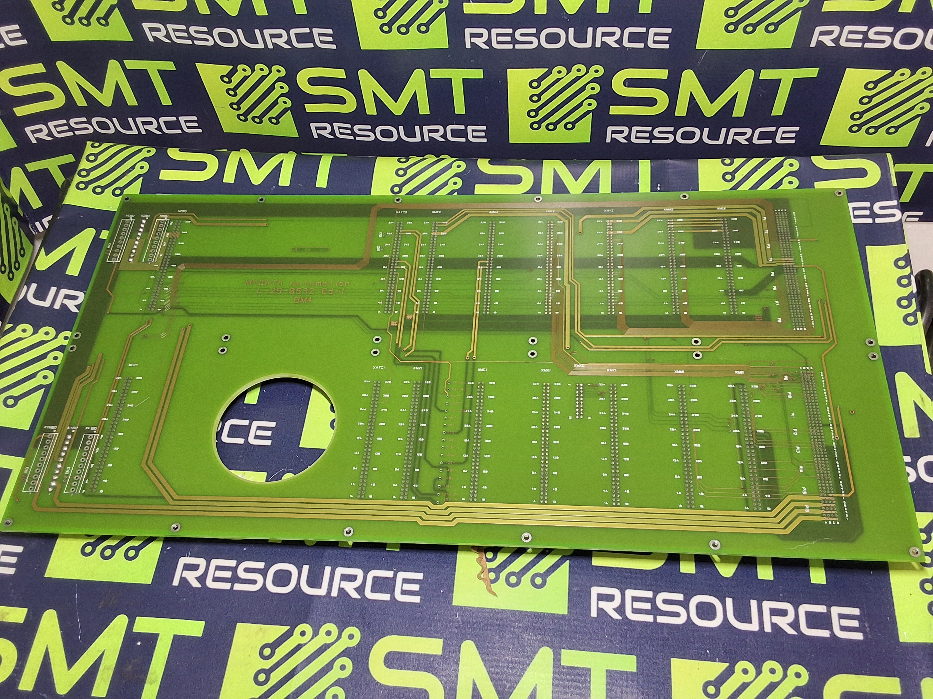 Used MyData BM4 ED-1 L-029-0532-1 BACK PLANE PCB L-029-0532