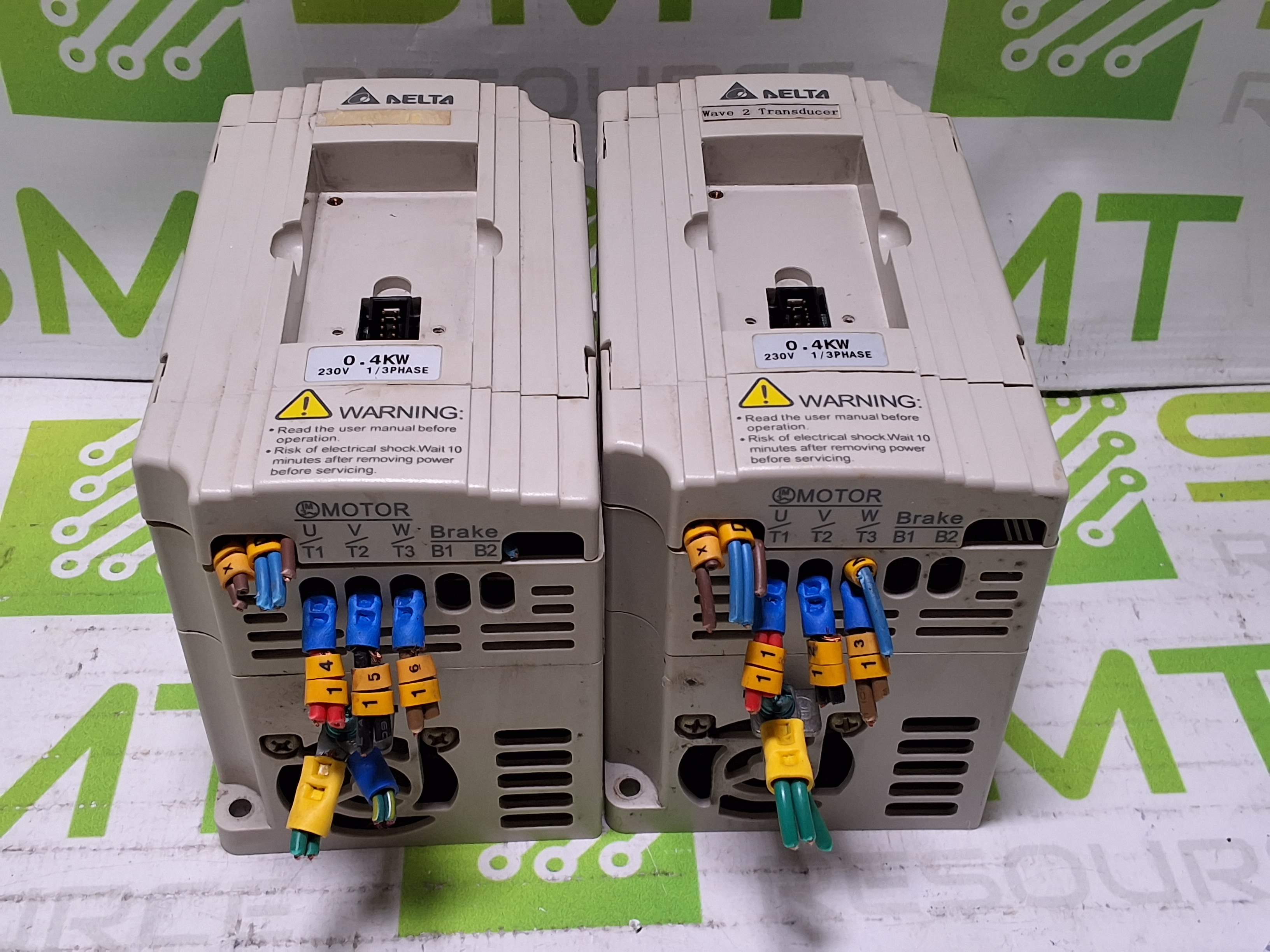 Used DELTA VFD004M21A INVERTER 240V