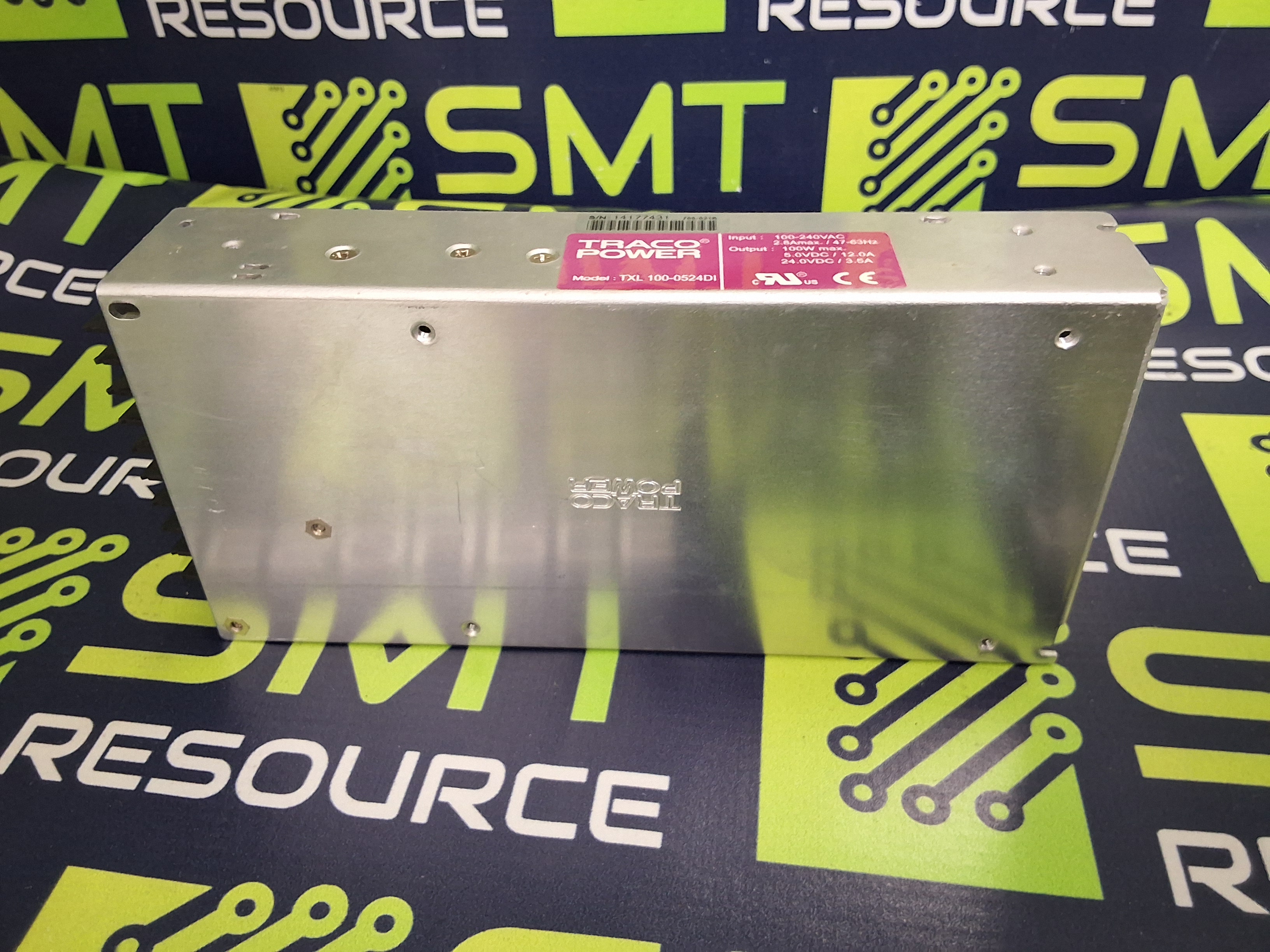 Used TRACO POWER TXL 100-0524DI ENCASED POWER SUPPLY