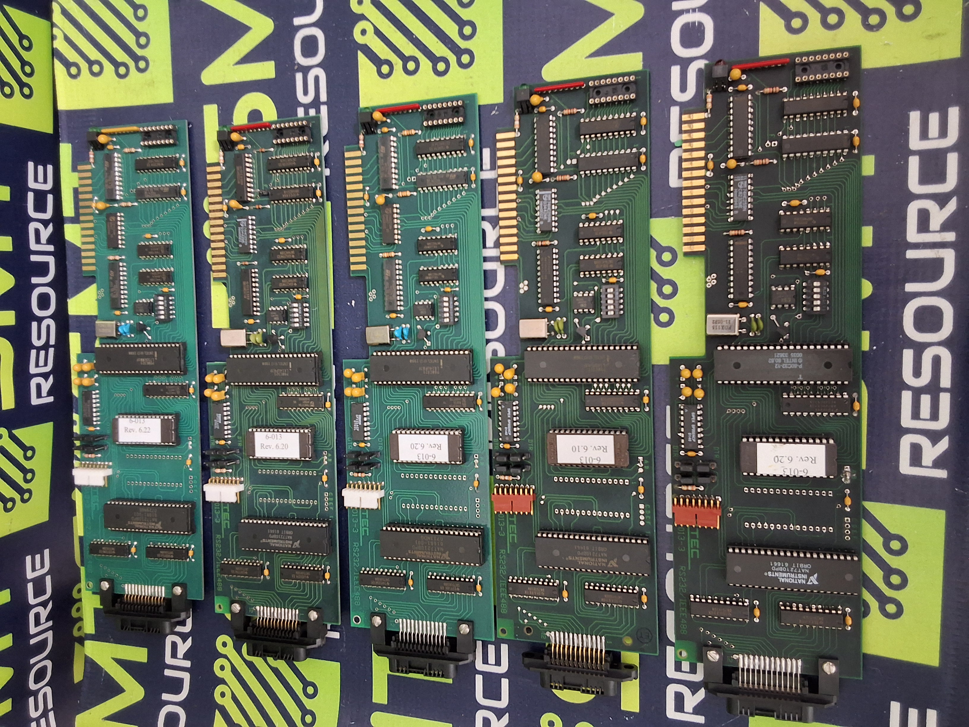 Used CYTEC VIDEO AND RF SWITCHING SYSTEM RS232 / IEEE488 CIRCUIT BOARD