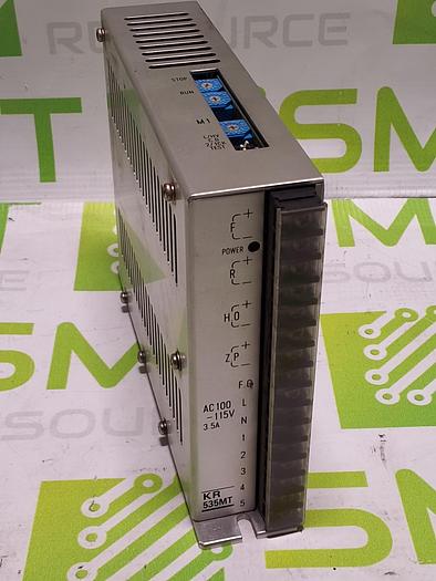 Used TECHNO DRIVE CO. KR-535MT 5-PHASE STEPPER DRIVER