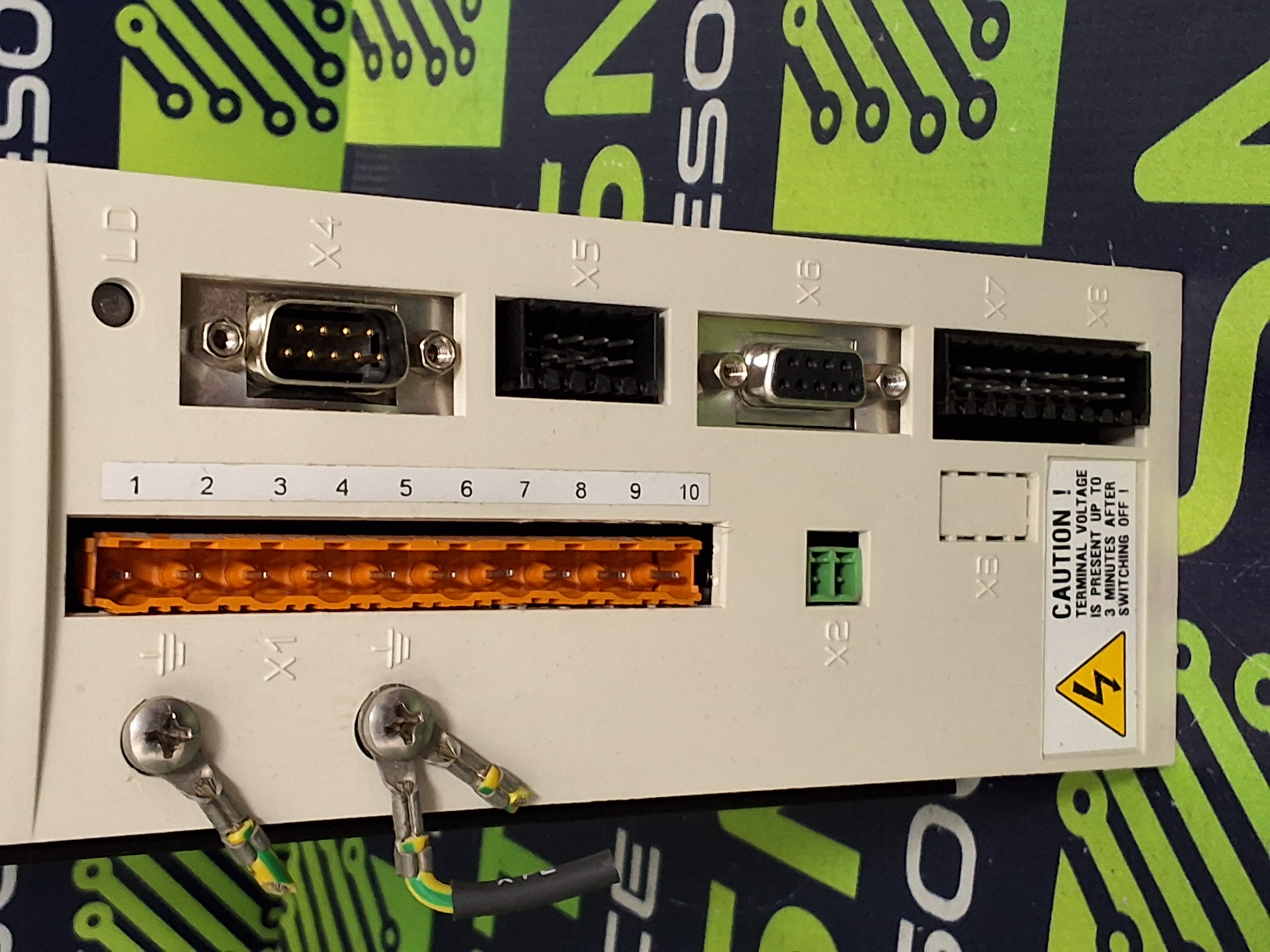 Used SERVOTRONIC VFD400E10/450 SERVO AMPLIFIER PN: 10932 / MYDATA VFD5MTB211000UC 