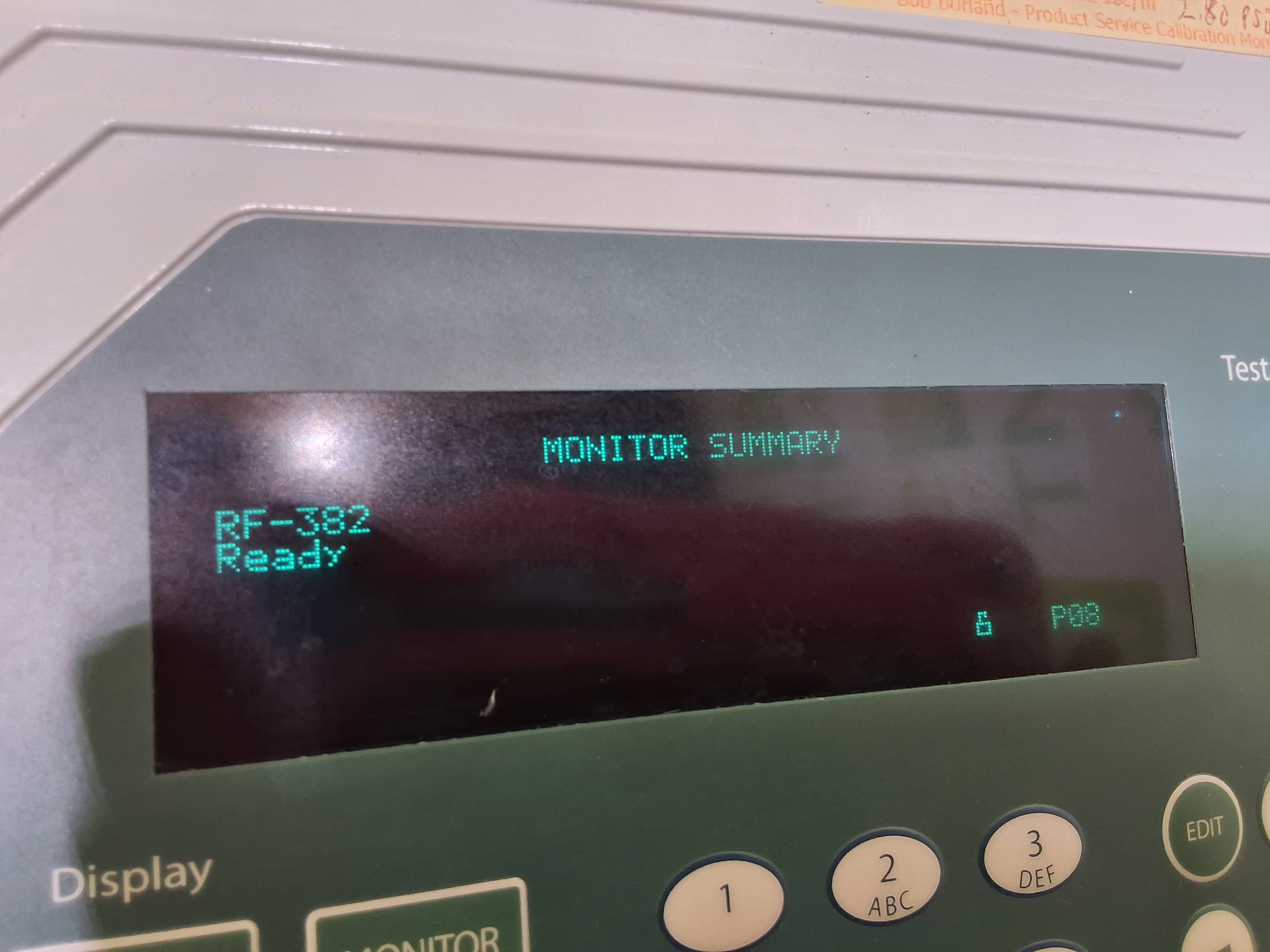 Used CTS SENTINAL I24 PRECISION LEAK TEST INSTRUMENT I24-00105