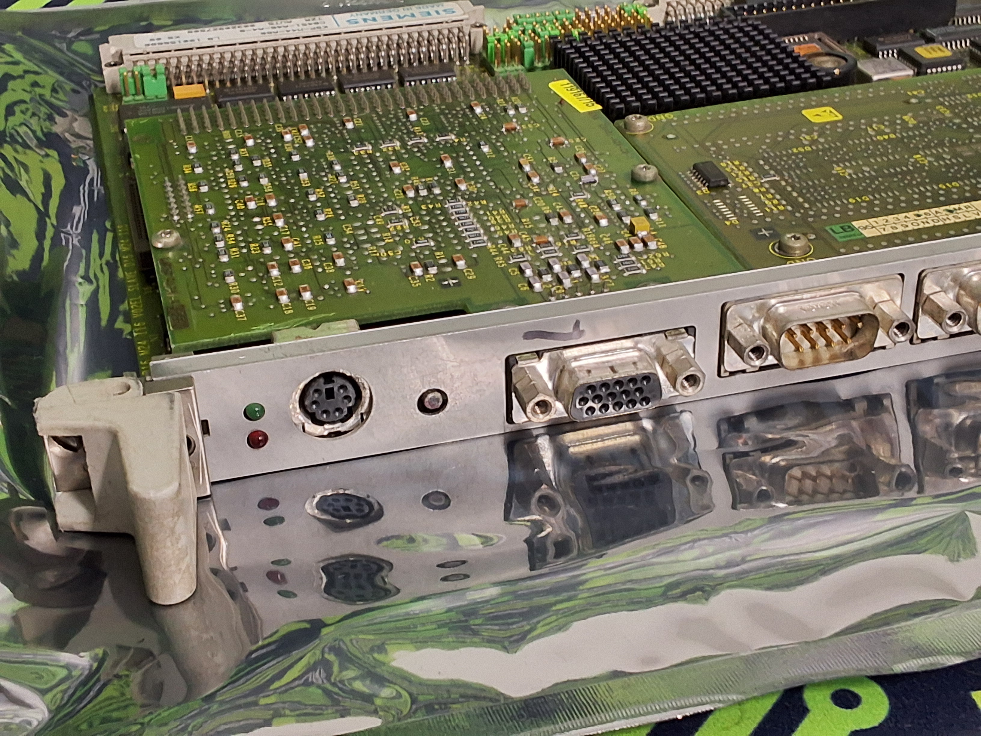 Used SIEMENS KSP-M44-A66 / C8451-A46-A4-9 / C8451-A46-C1-3 CONTROL CPU CIRCUIT BOARD