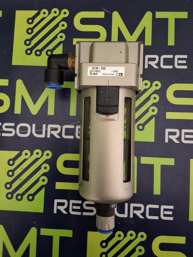 Used SMC AF40-03C PNEUMATIC MODULAR AIR FILTER 