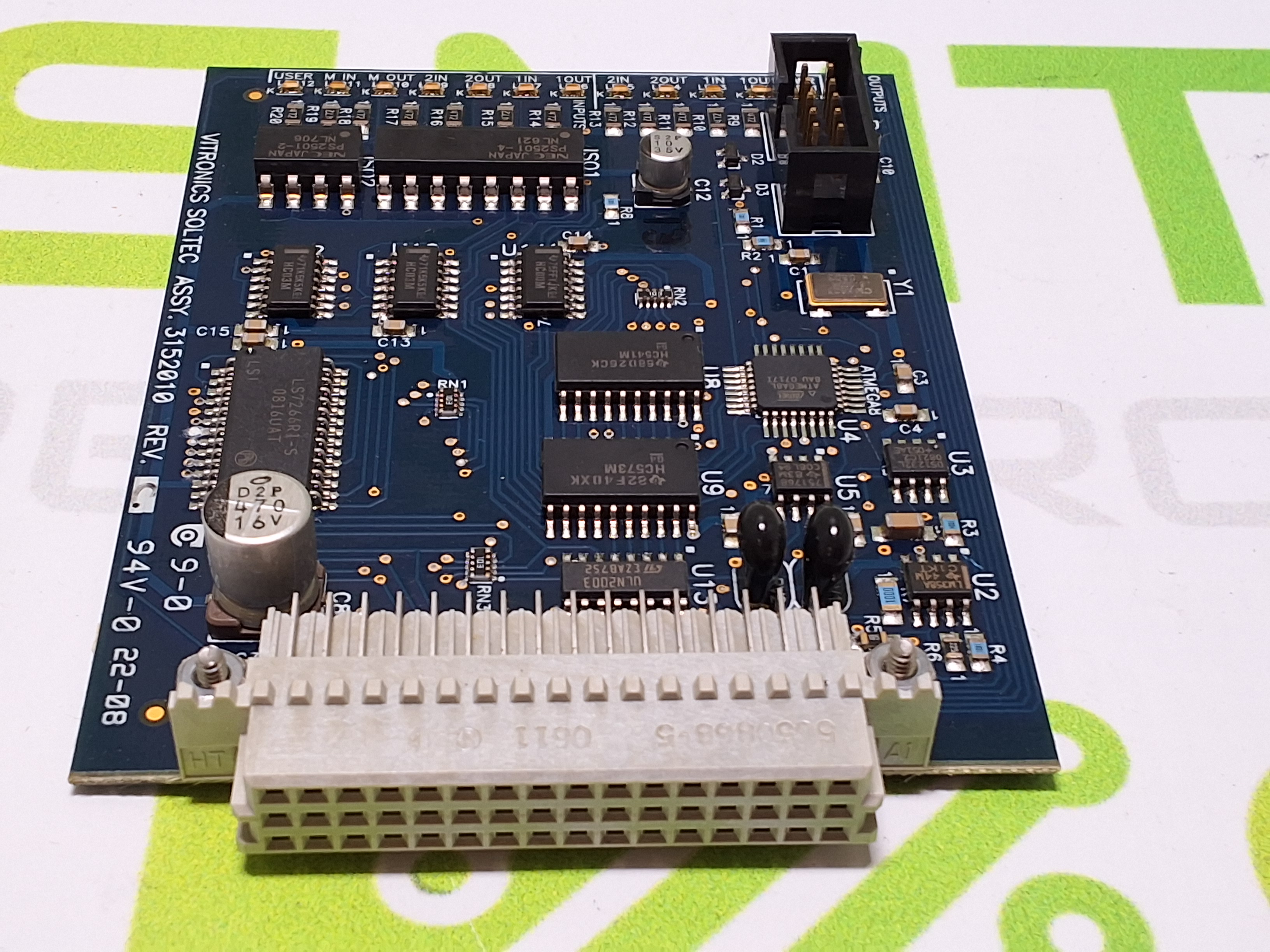 VITRONICS SOLTEC 3152010 CIRCUIT BOARD 