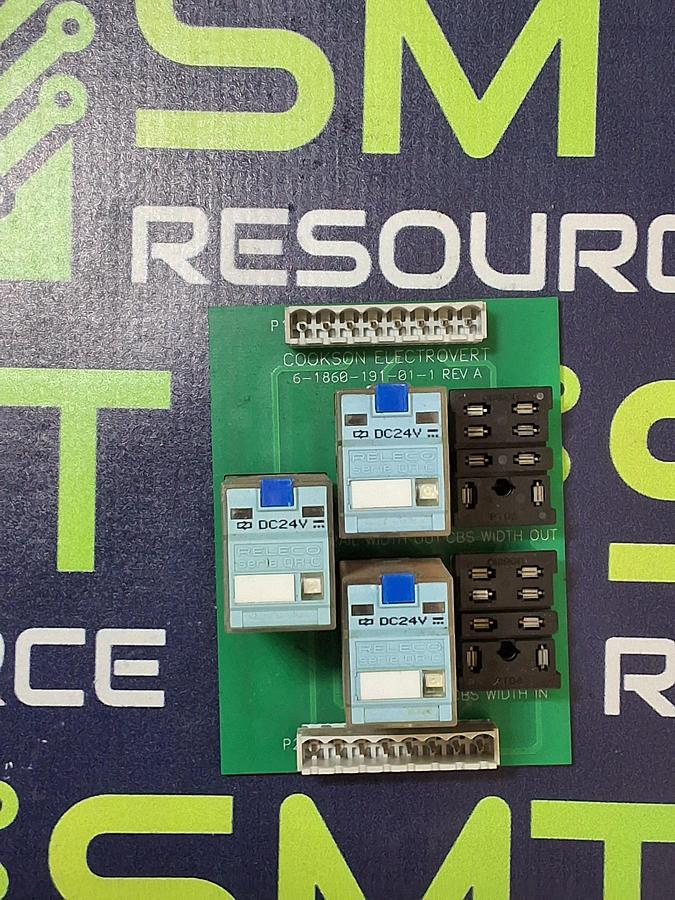 Used ELECTROVERT 6-1860-191-01-1 CBS RELAY BOARD
