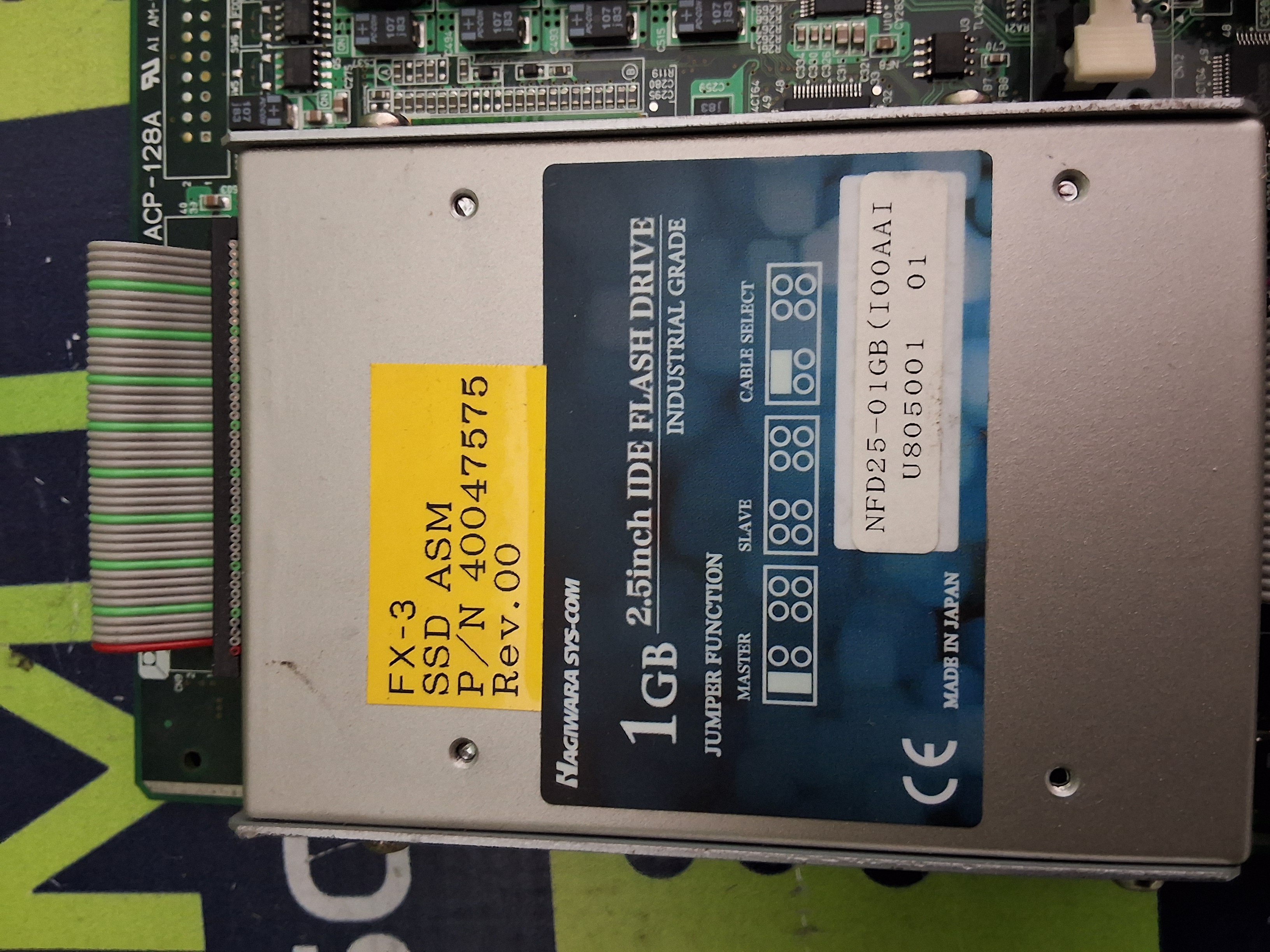 Used JUKI / MITSUBISHI 40044535 / MR-MD10 4-AXIS SERVO AMPLIFIER CIRCUIT BOARD MR-MD100-KW003