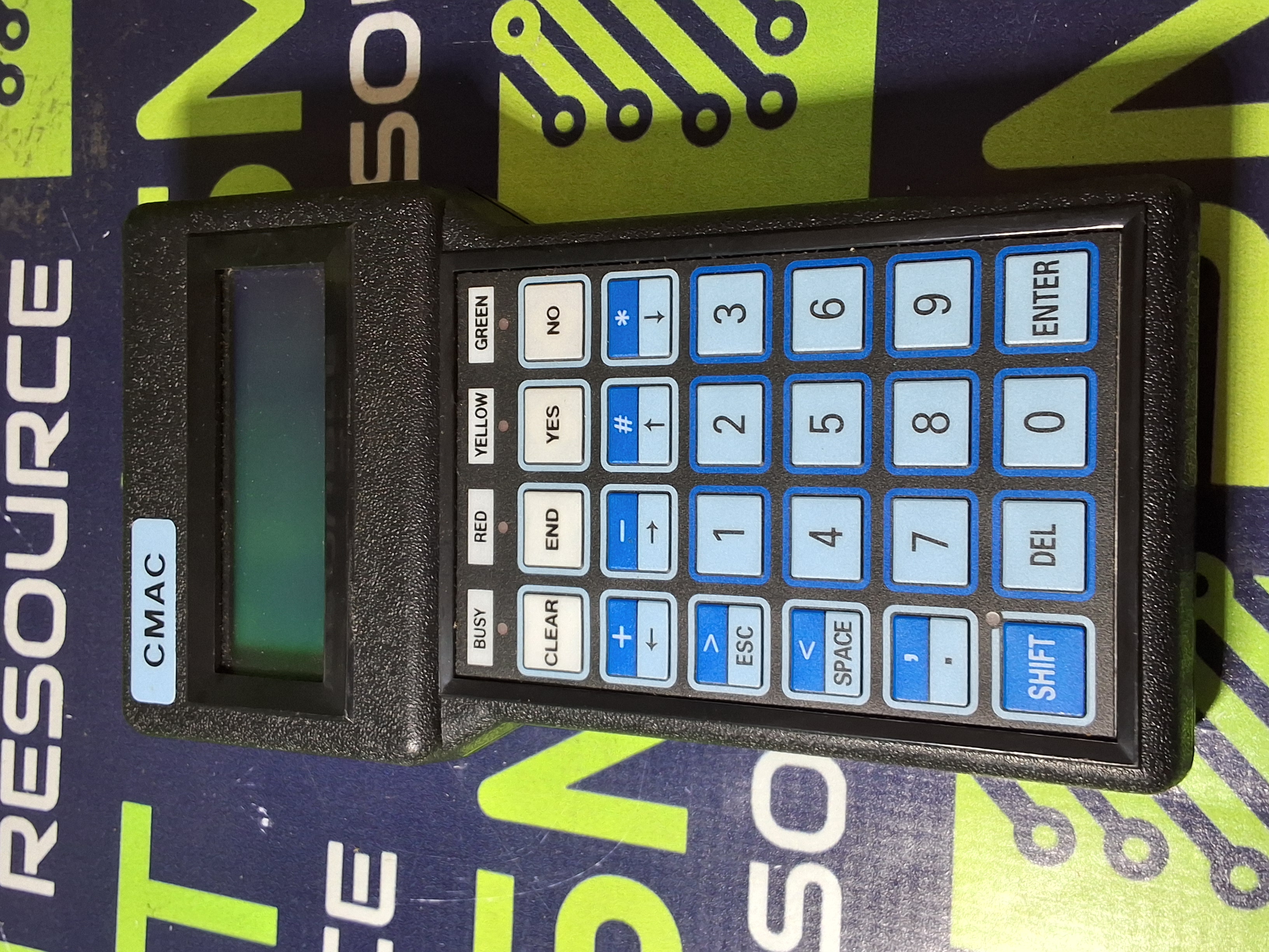 Used CMAC QTERM-II T335 HANDHELD OPERATOR INTERFACE KEYPAD 