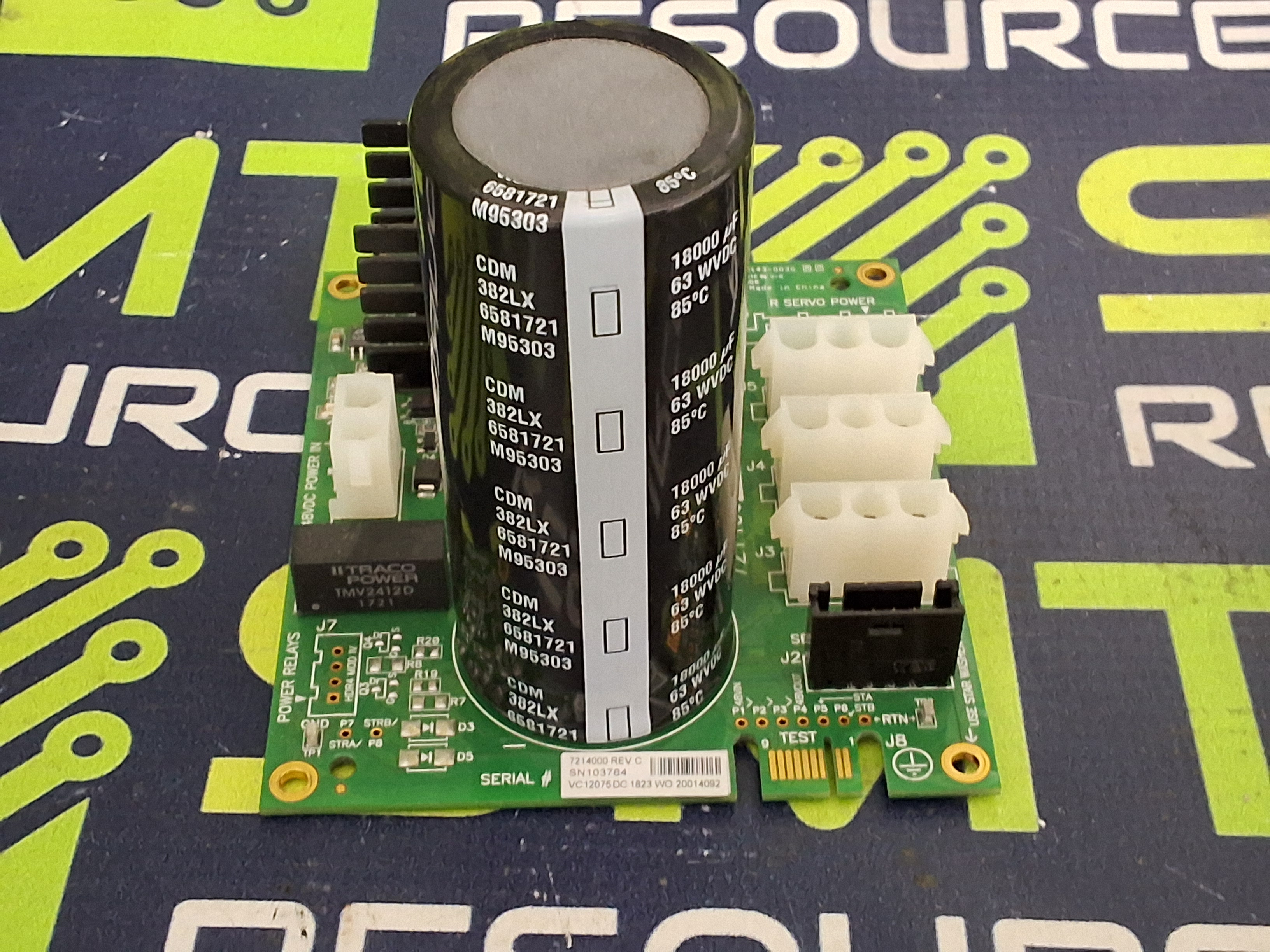 Used ASYMTEK NORDSON 721400 MOTION CONTROL AND SERVO BOARD 7214000 REV C