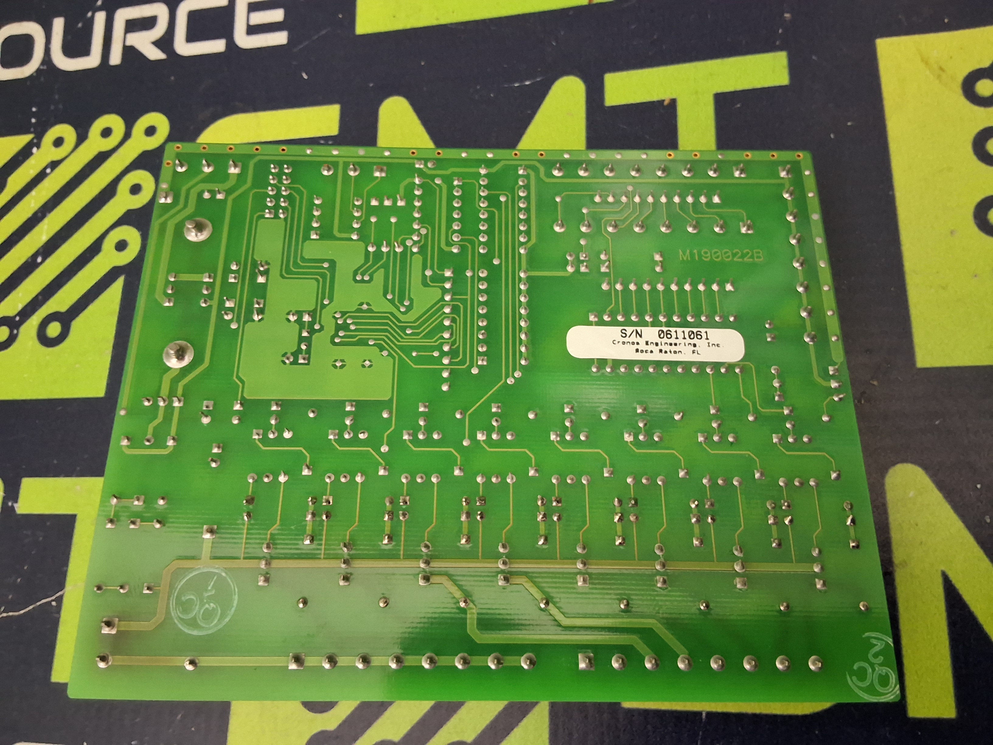 Used SPEEDLINE ELECTROVERT 6-1860-190-03-2 CONTROL BOARD