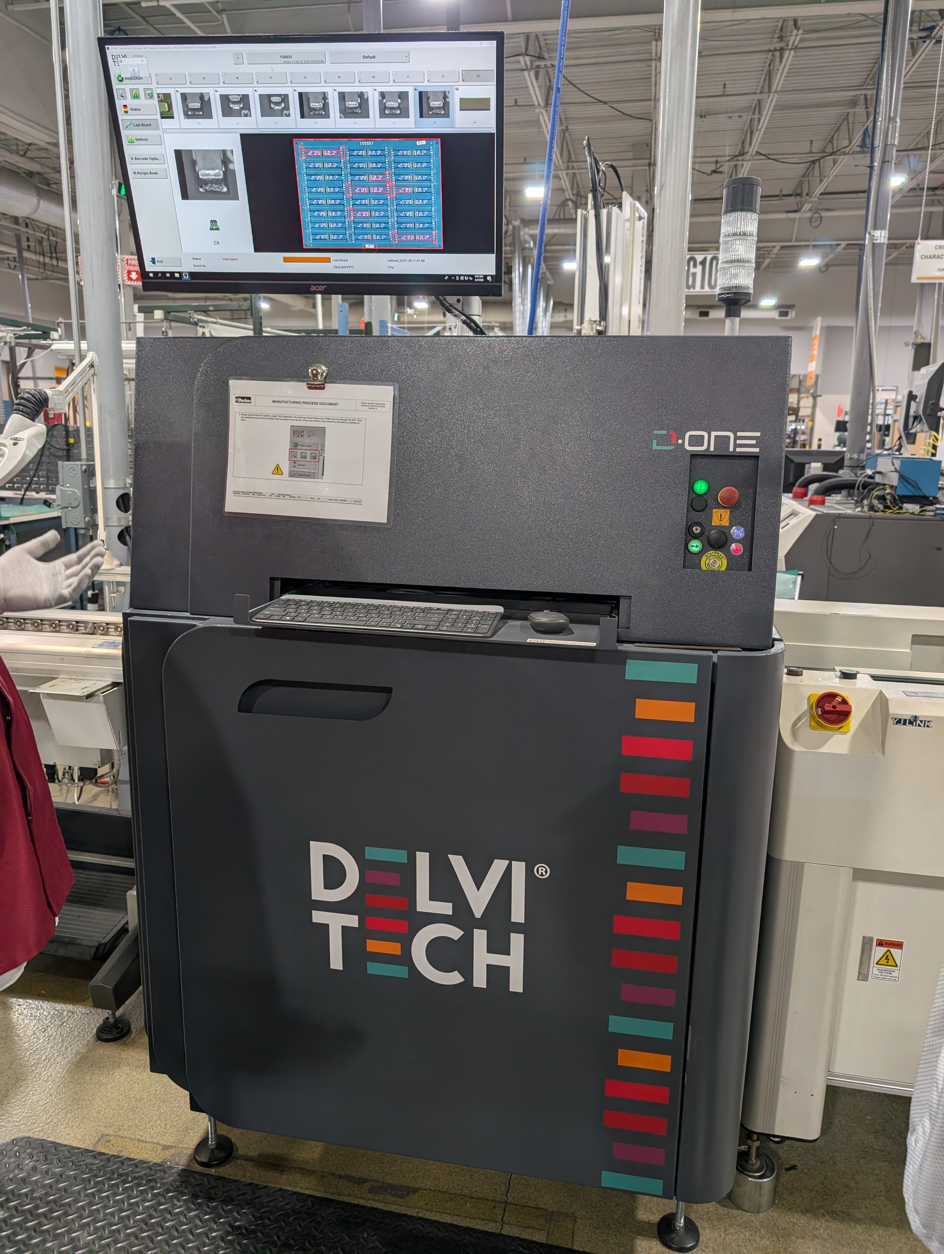Used DelviTech AOI System