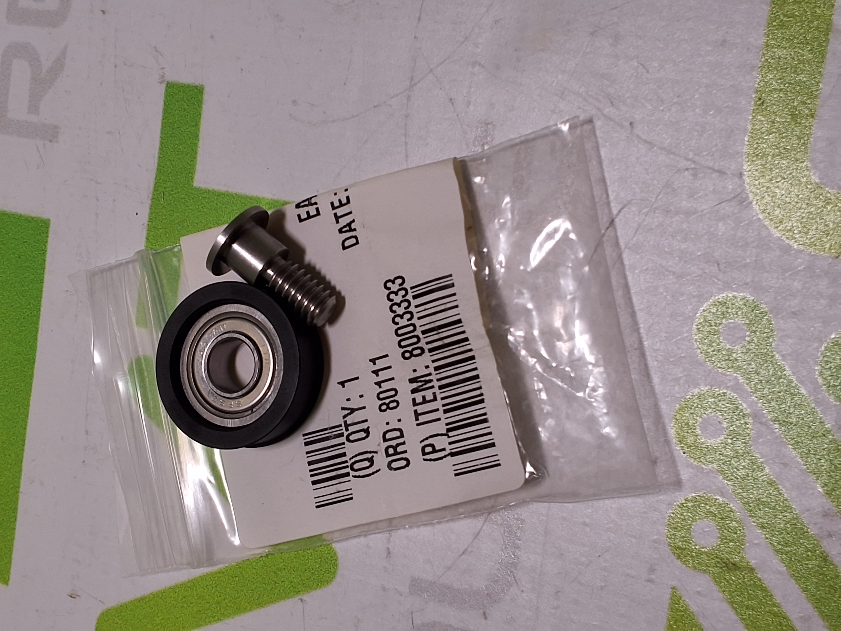 UNIVERSAL INSTRUMENTS 410833 WHEEL IDLER WITH BEARING - NEW