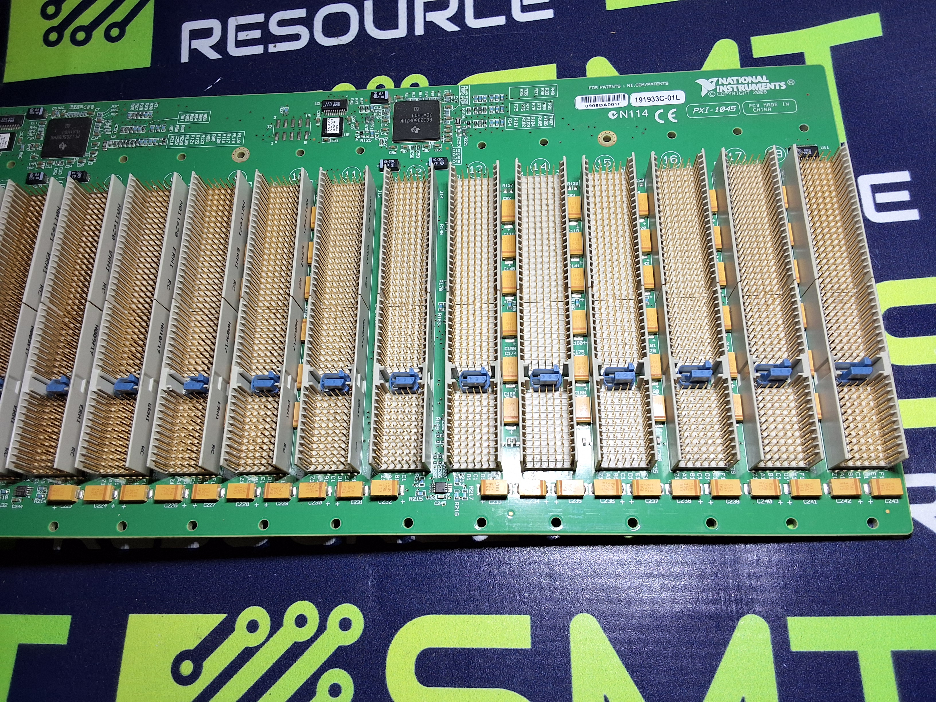 Used NATIONAL INSTRUMENTS PXI-1045 18-SLOT CHASSIS BACKPLANE 191933C-01L