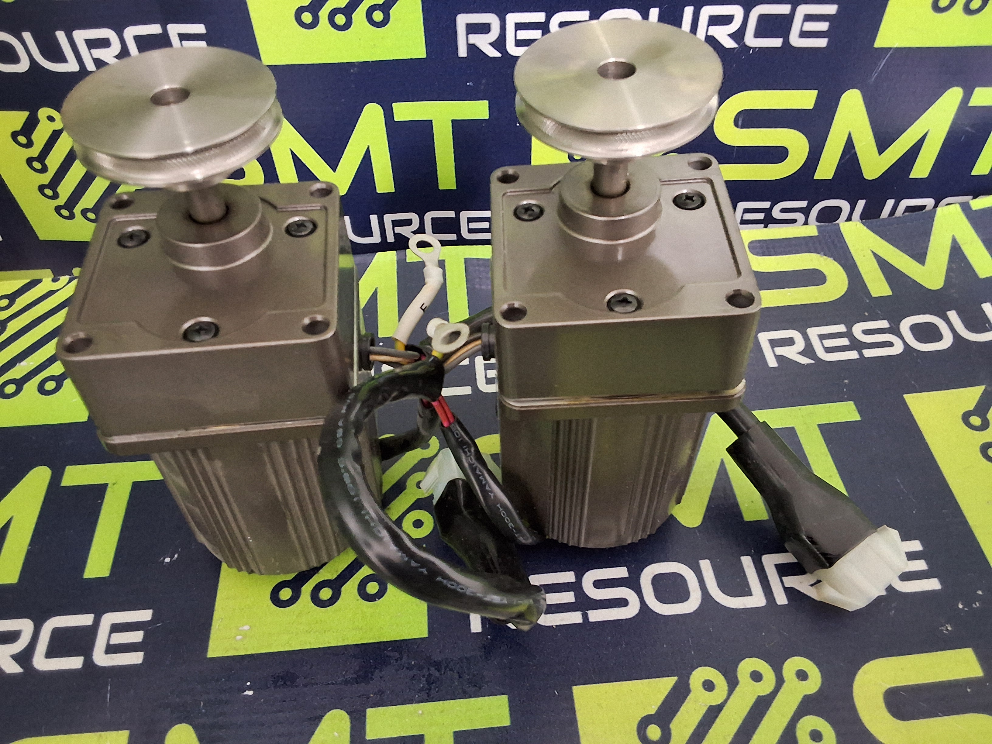 Used PANASONIC M61A6GV4L MOTOR WITH PANASONIC M6GA12.5B GEAR HEAD