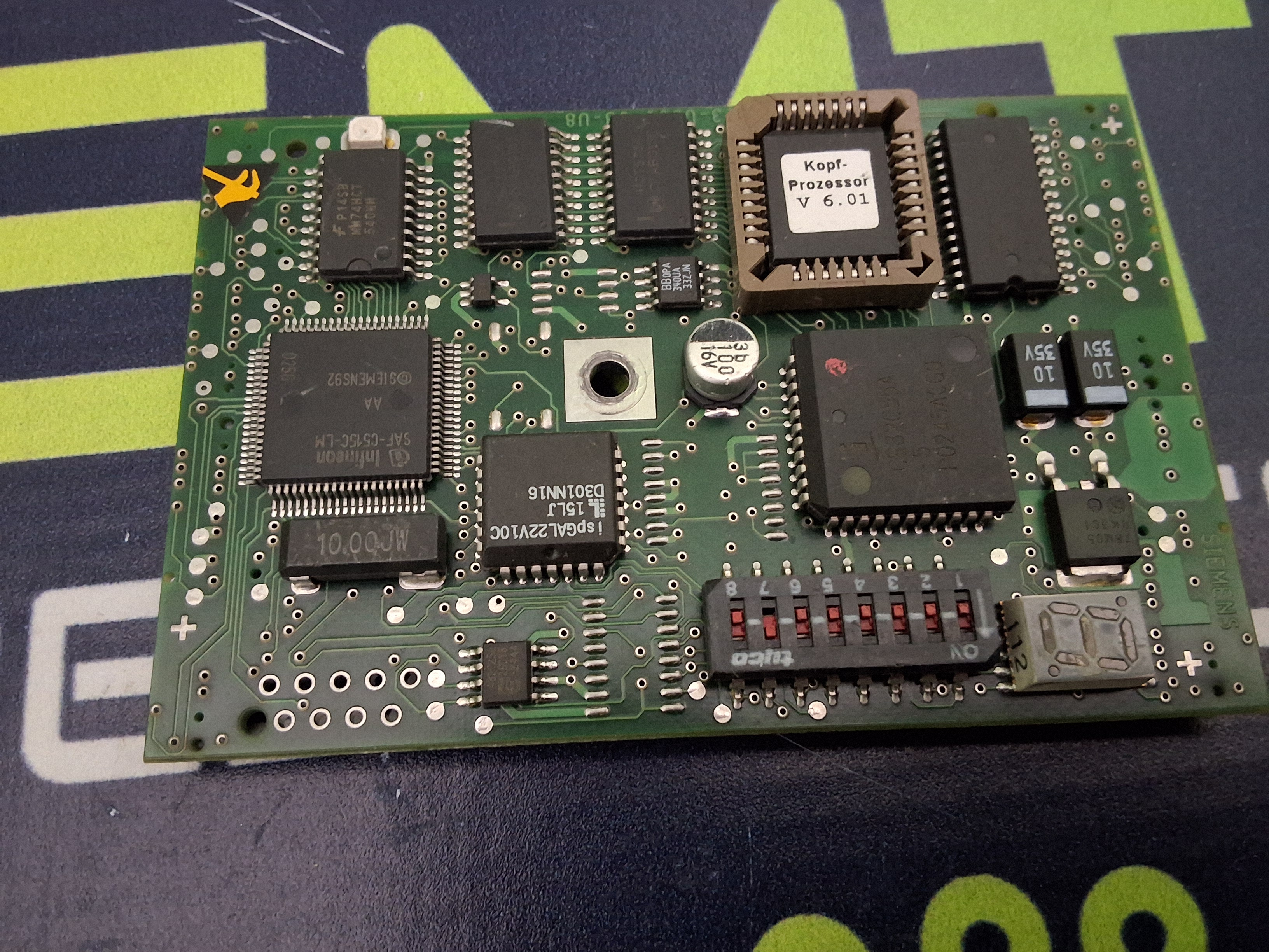 Used SIEMENS G32918-K0113-U501-03-U8 PROCESSOR / MODULE CIRCUIT BOARD    