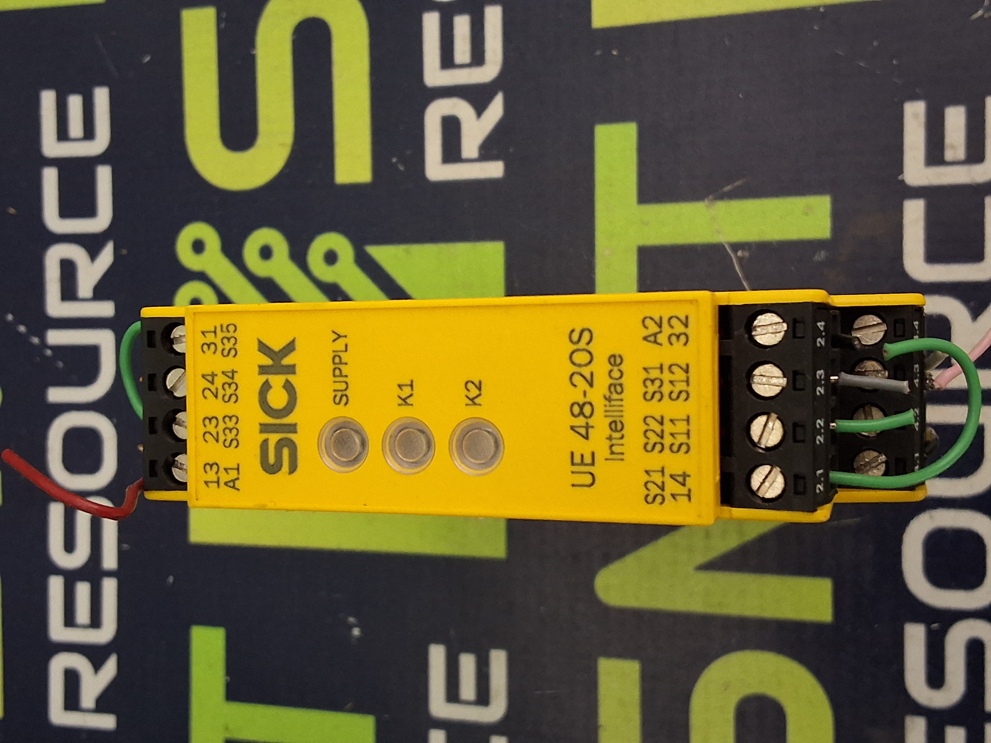 Used SICK UE48-20S3D2 / 6024916 SAFETY RELAY