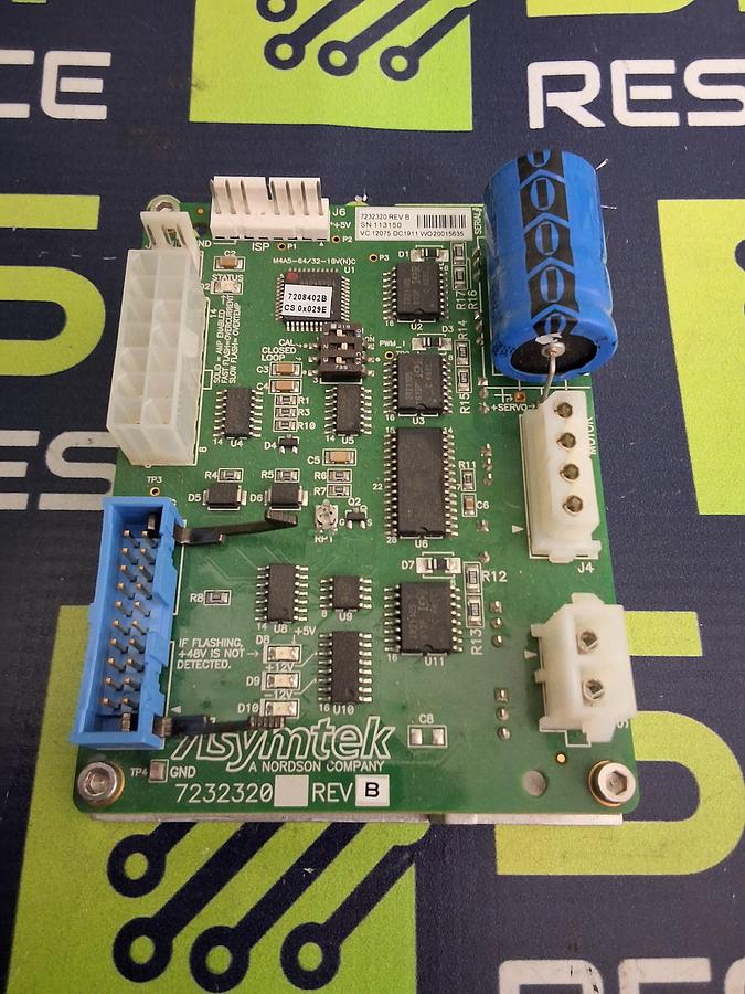 Used ASYMTEK NORDSON 7232320 CIRCUIT BOARD REV. B