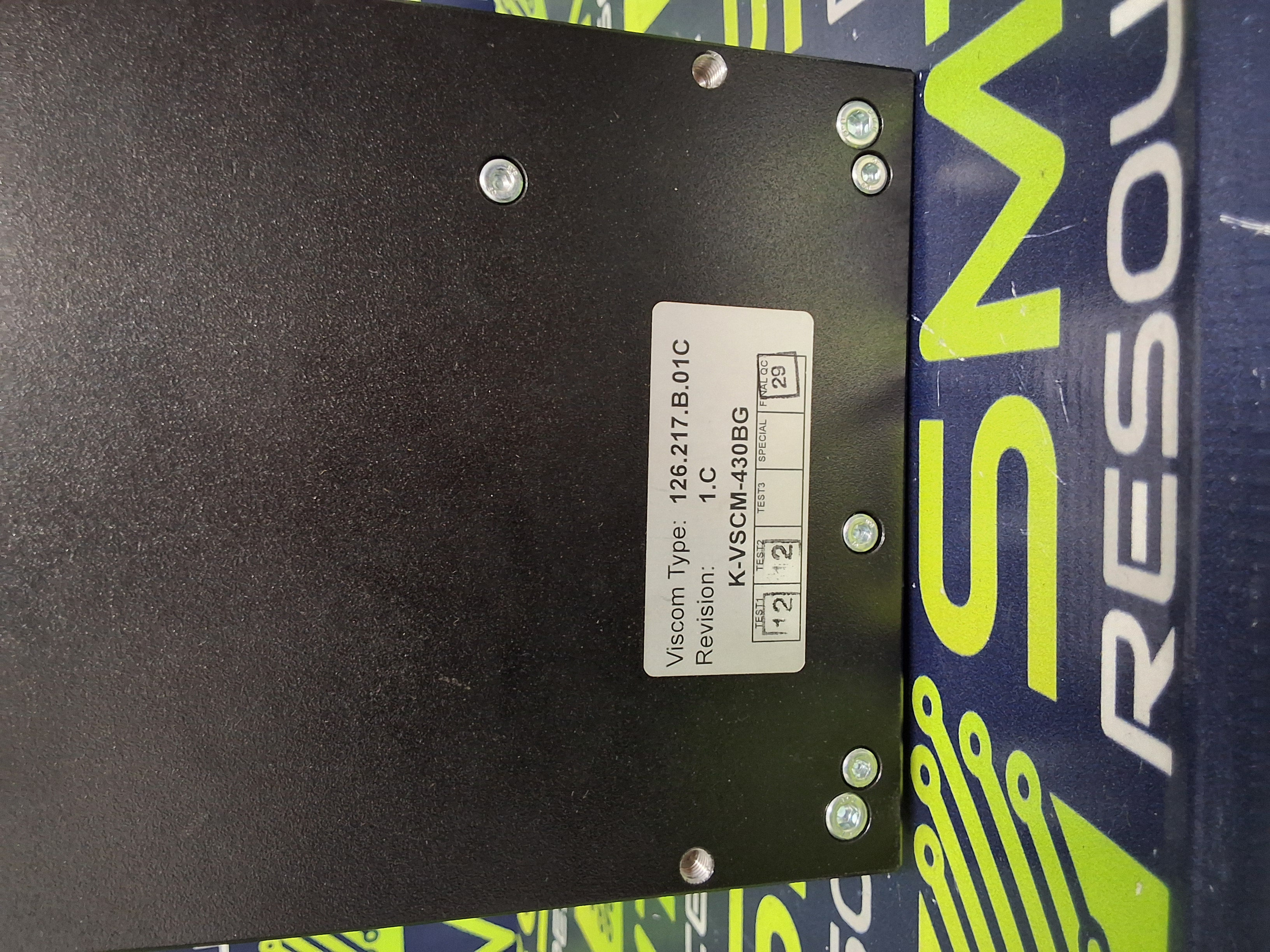 Used VISCAM 16 K-VSCM-430BG / 126.217.b.01C VISCOM VISION TECHNOLOGY