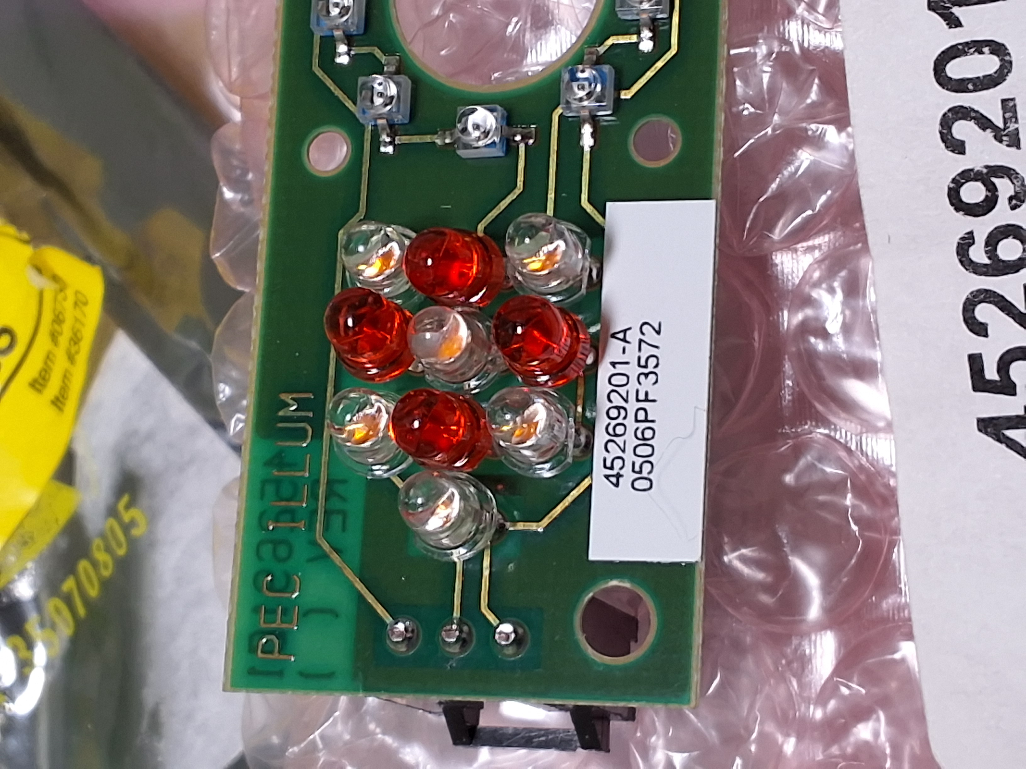 UNIVERSAL INSTRUMENTS 45269201-A REV A PC BD PEC ILLUM ASSEMBLY - BRAND NEW