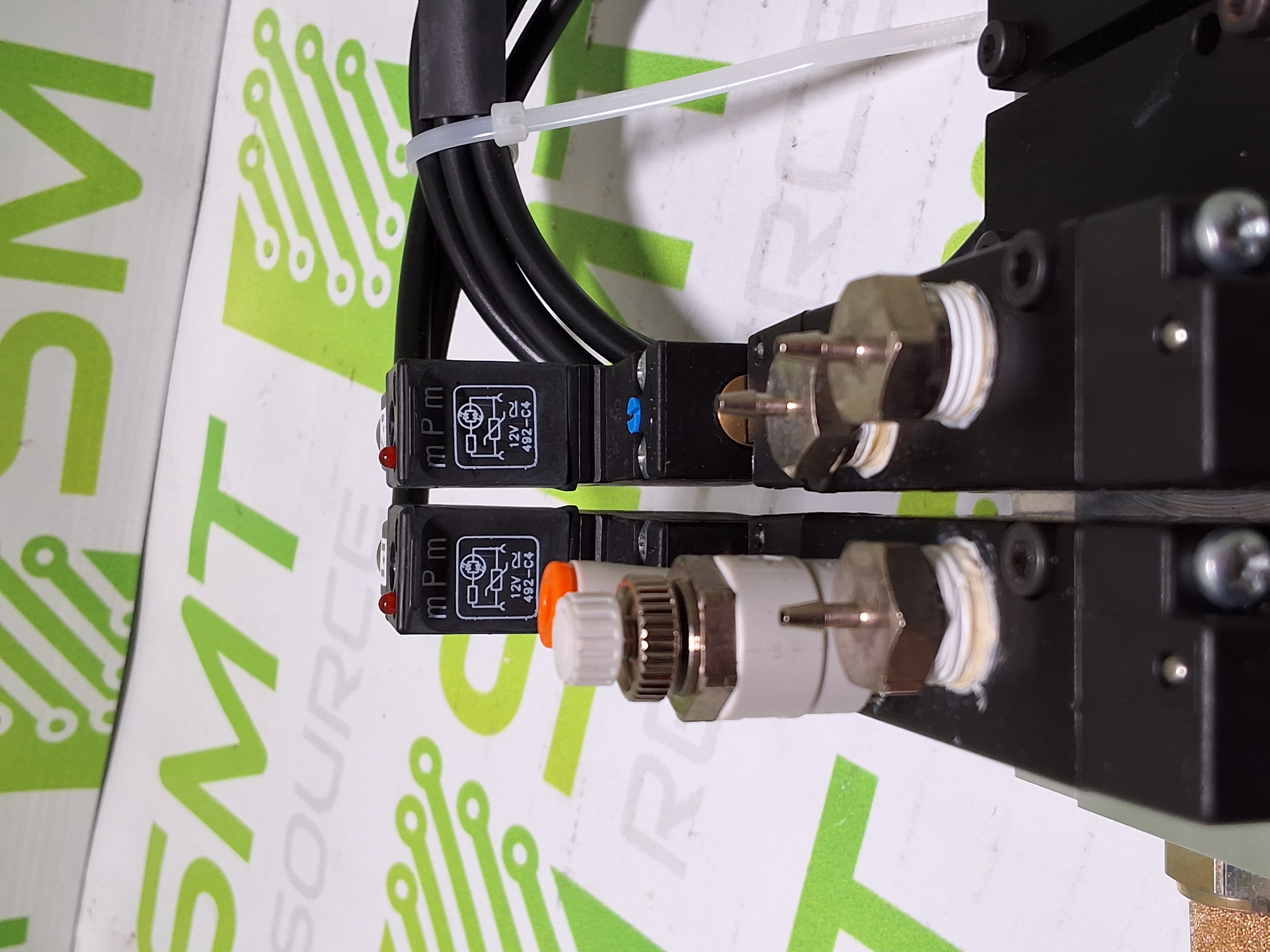 Used PARKER B3E0BB545C SOLENOID AIR CONTROL VALVE