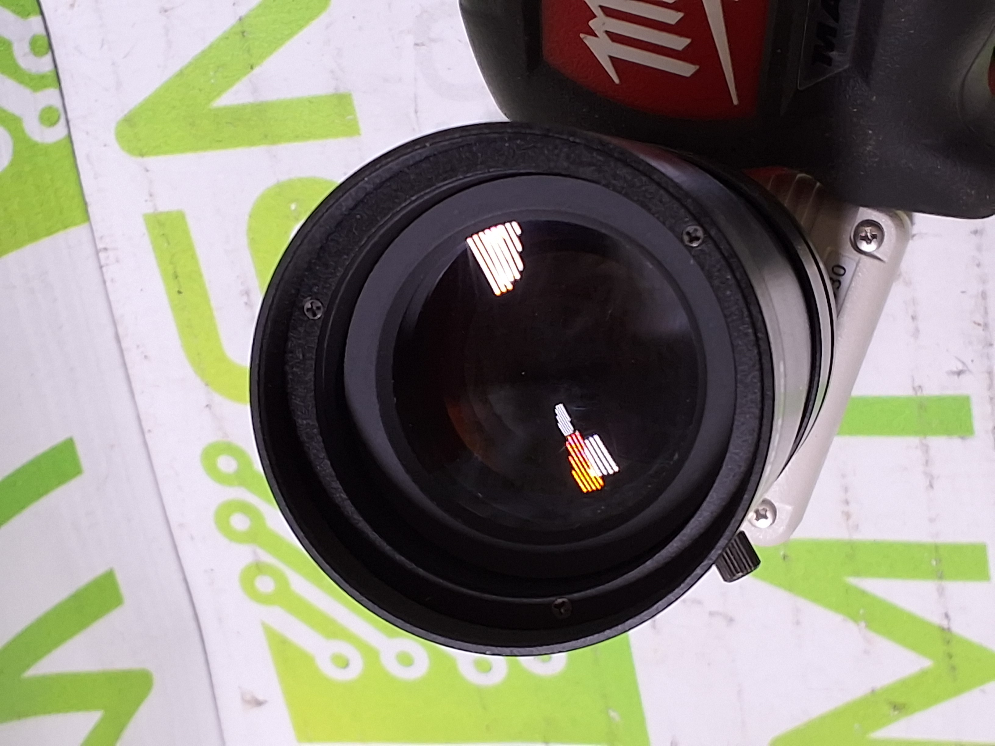 Used COMPUTAR MACRO 10X ZOOM LENS WITH SENTECH STC-630 CCD CAMERA