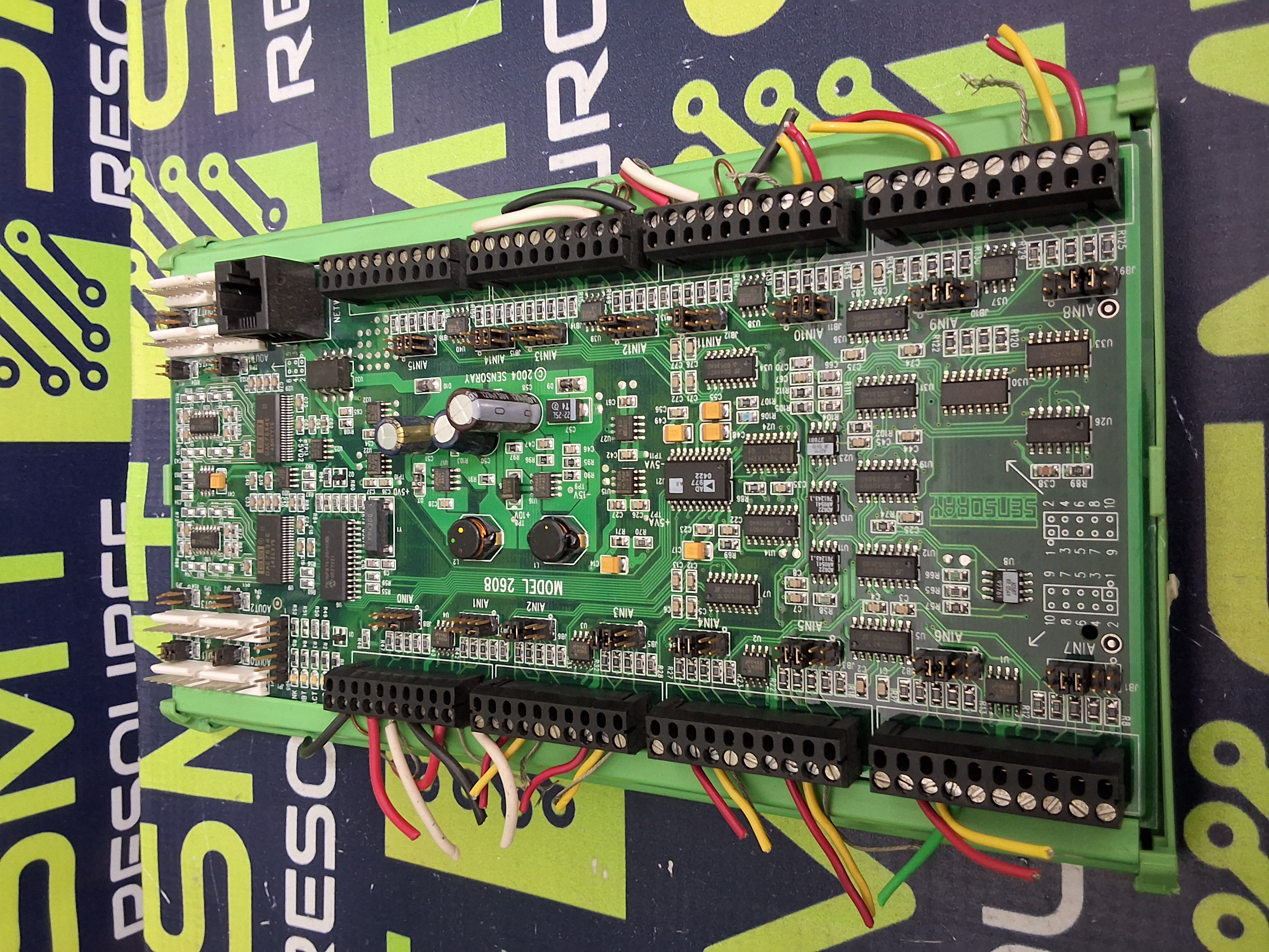 Used SENSORY MODEL 2608 I/O MODULE