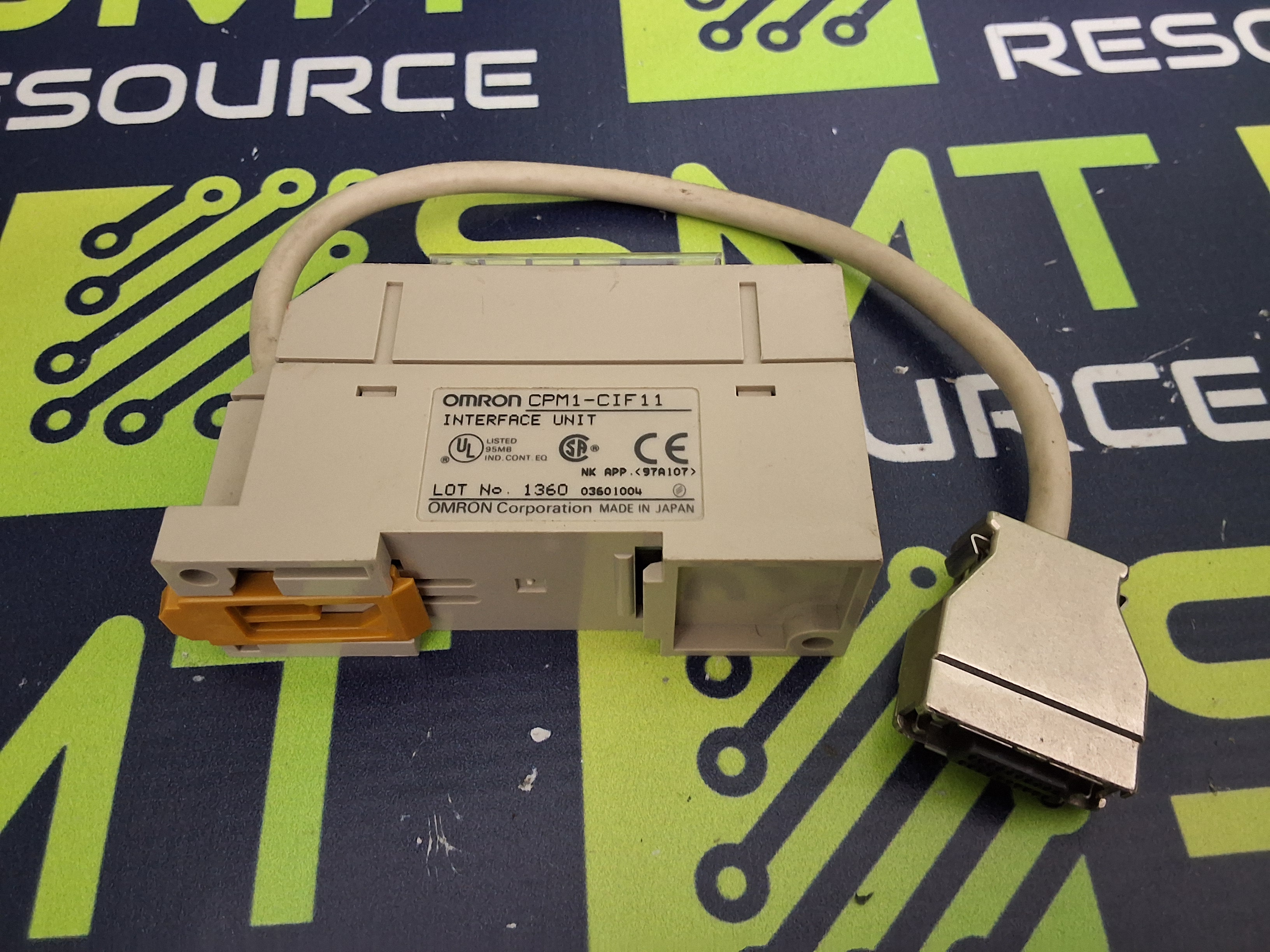 Used OMRON CPM1-CIF11 COMMUNICATION ADAPTER AND INTERFACE UNIT