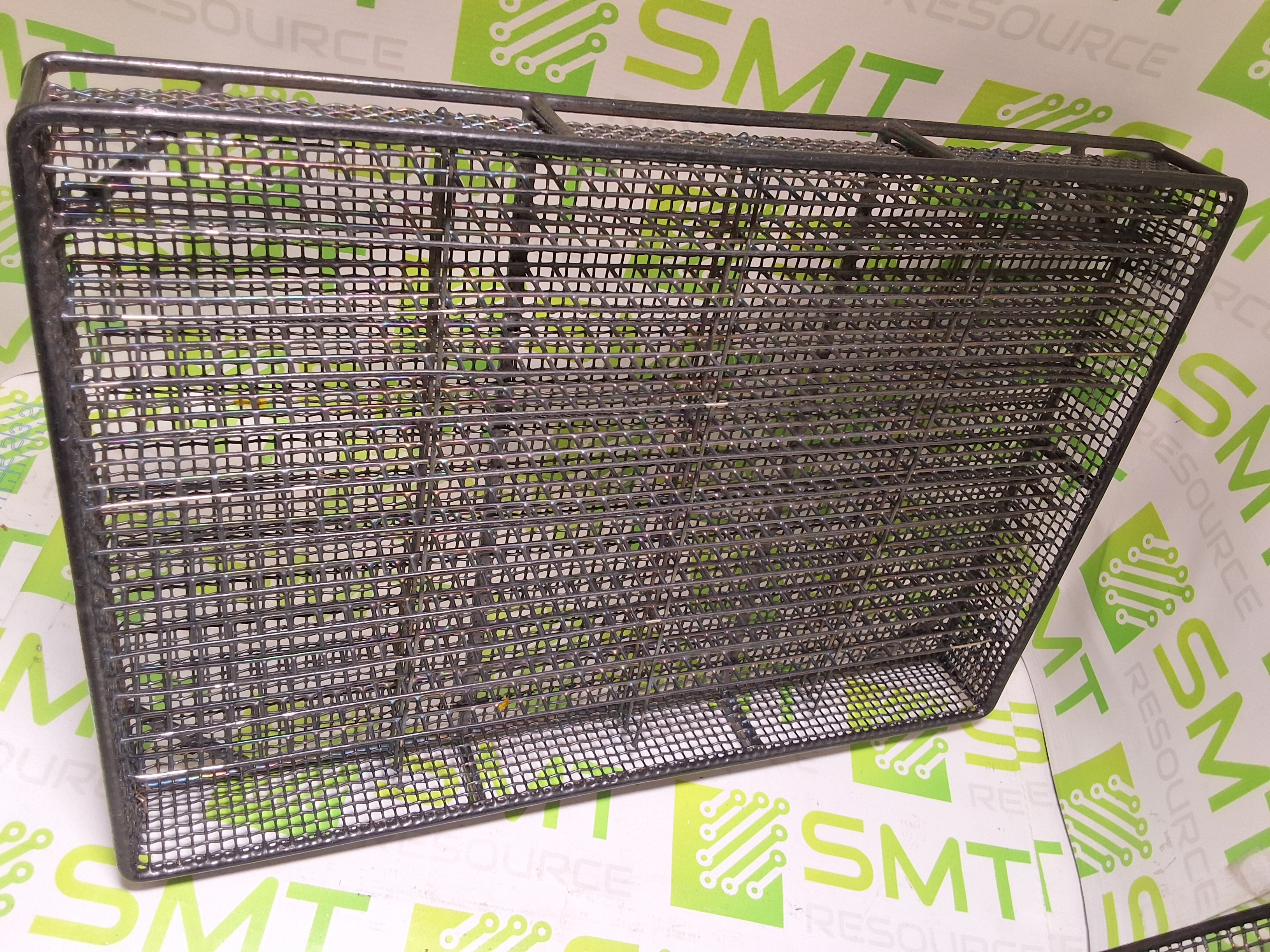 Used WIRE MESH PCB INLINE WASH BASKET - LOT OF 4