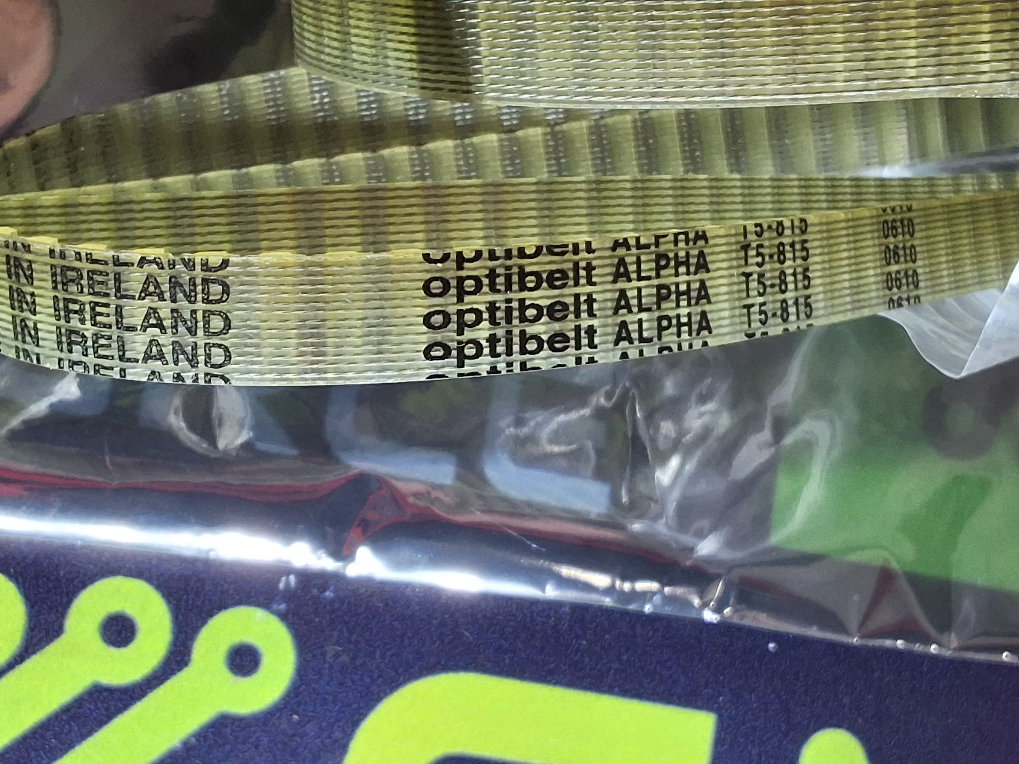 OPTIBELT ALPHA T5-815 SERRATED BELT - BRAND NEW