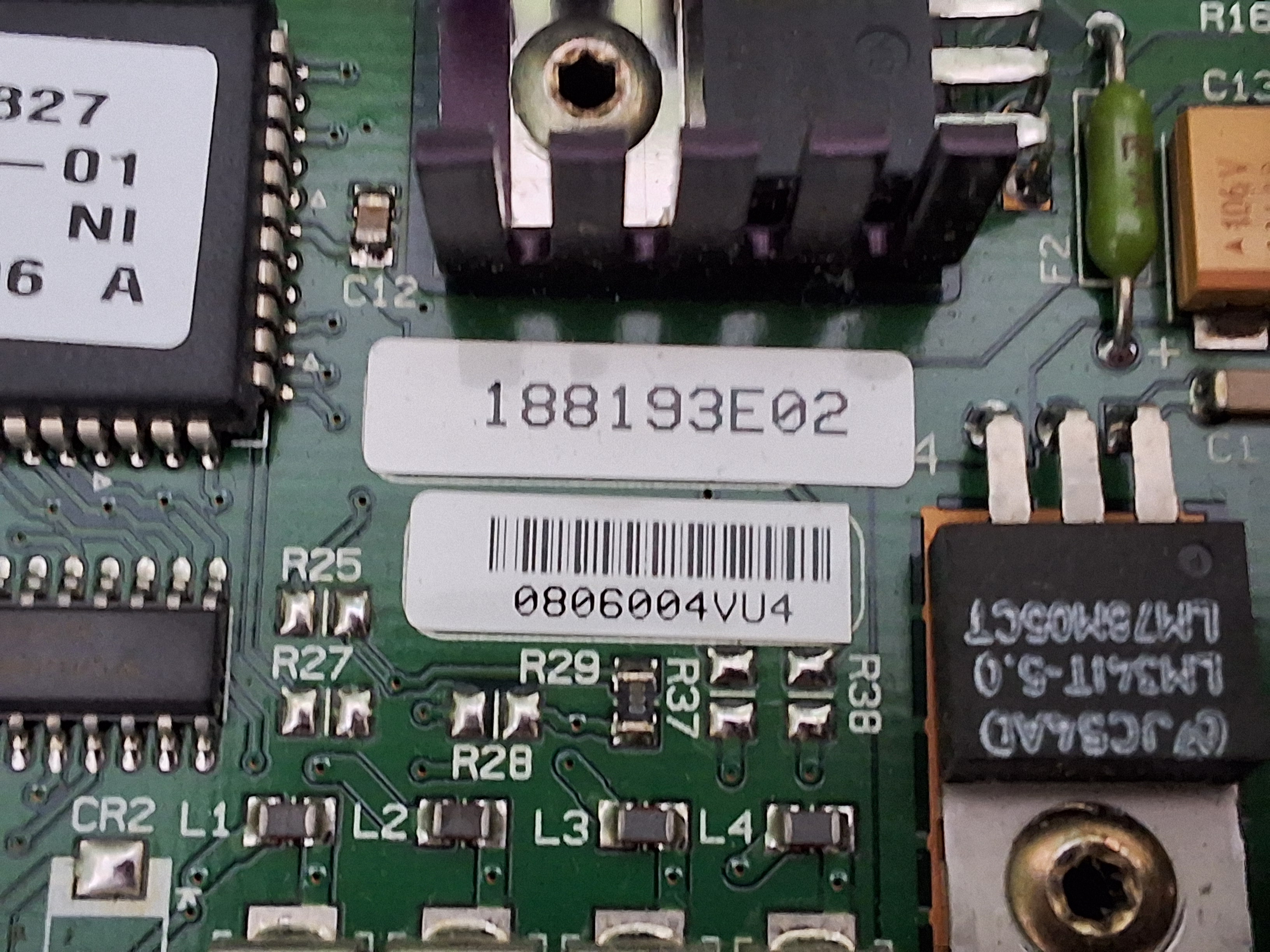 Used NATIONAL INSTRUMENTS 188195C-01 PXI CHASSIS FAN INTERFACE CARD 188193E02