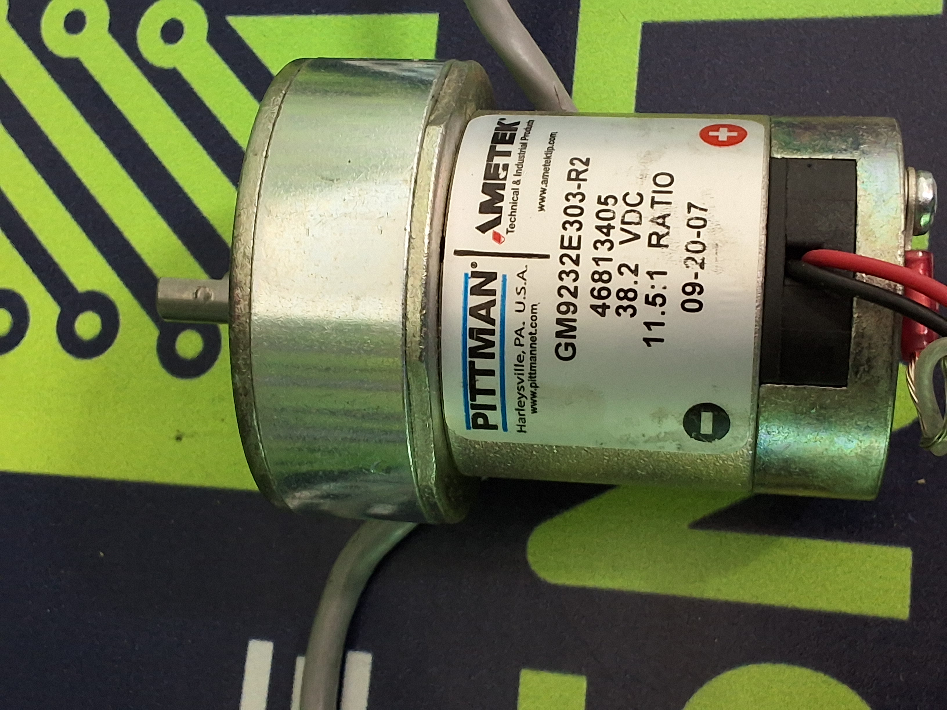 Used PITTMAN GM9232E303-R2 - 46813405 MOTOR 