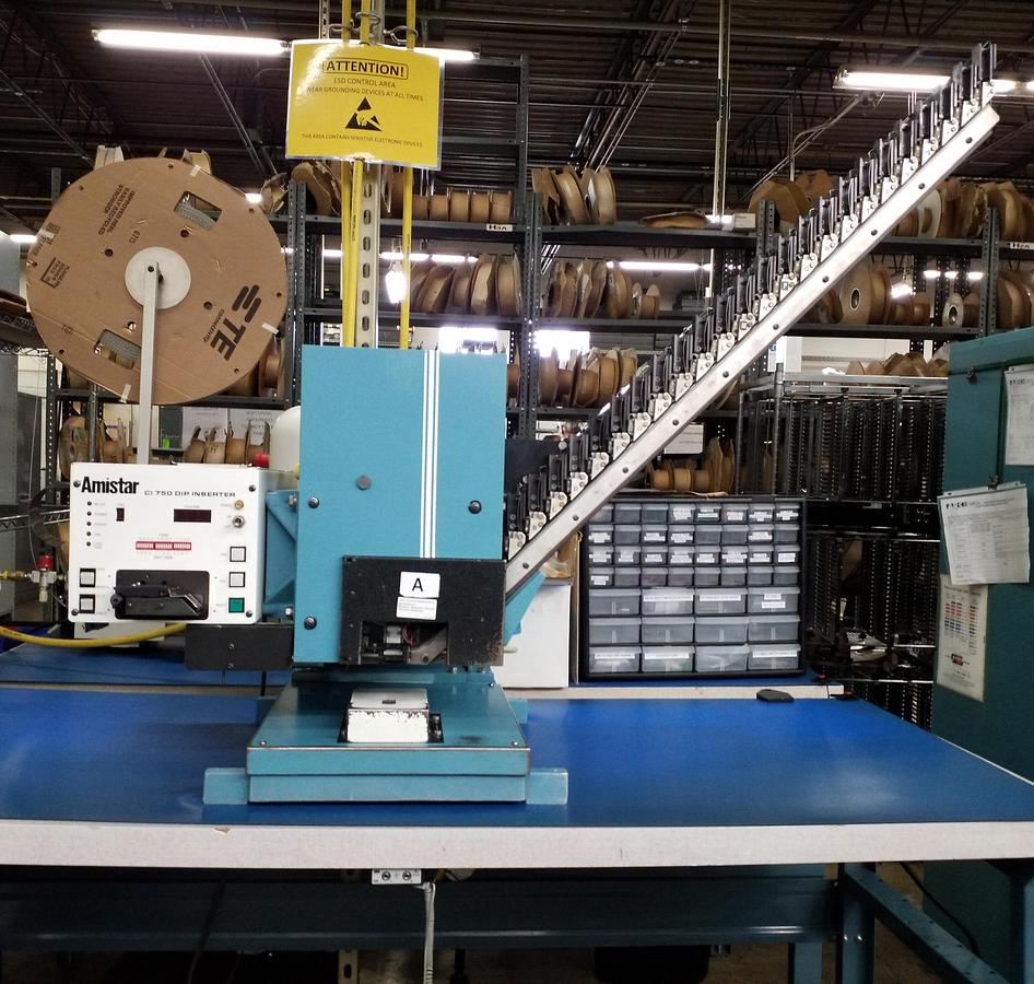 Used AMISTAR CI‑750 DIP INSERTER