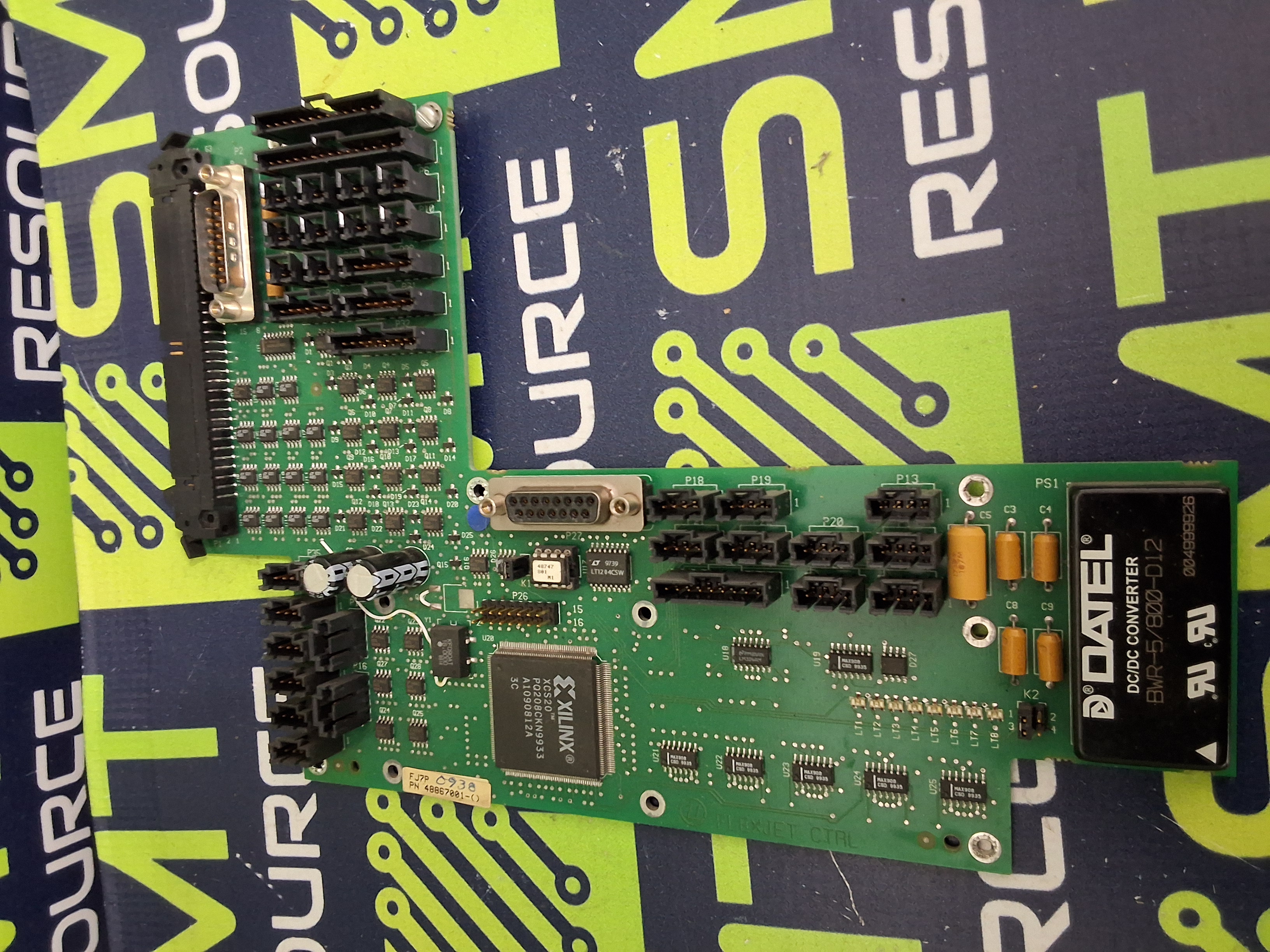 Used FLEXJET CONTROL CIRCUIT BOARD - 48867001