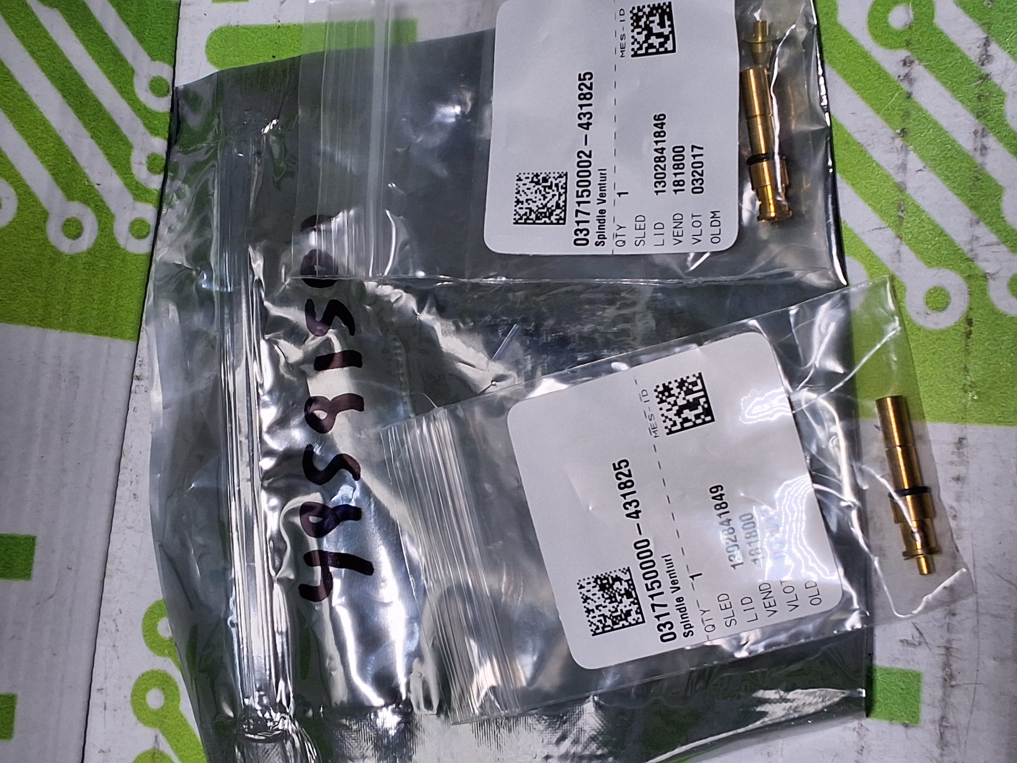 UNIVERSAL INSTRUMENTS 49591501 SPINDLE VENTURI - NEW