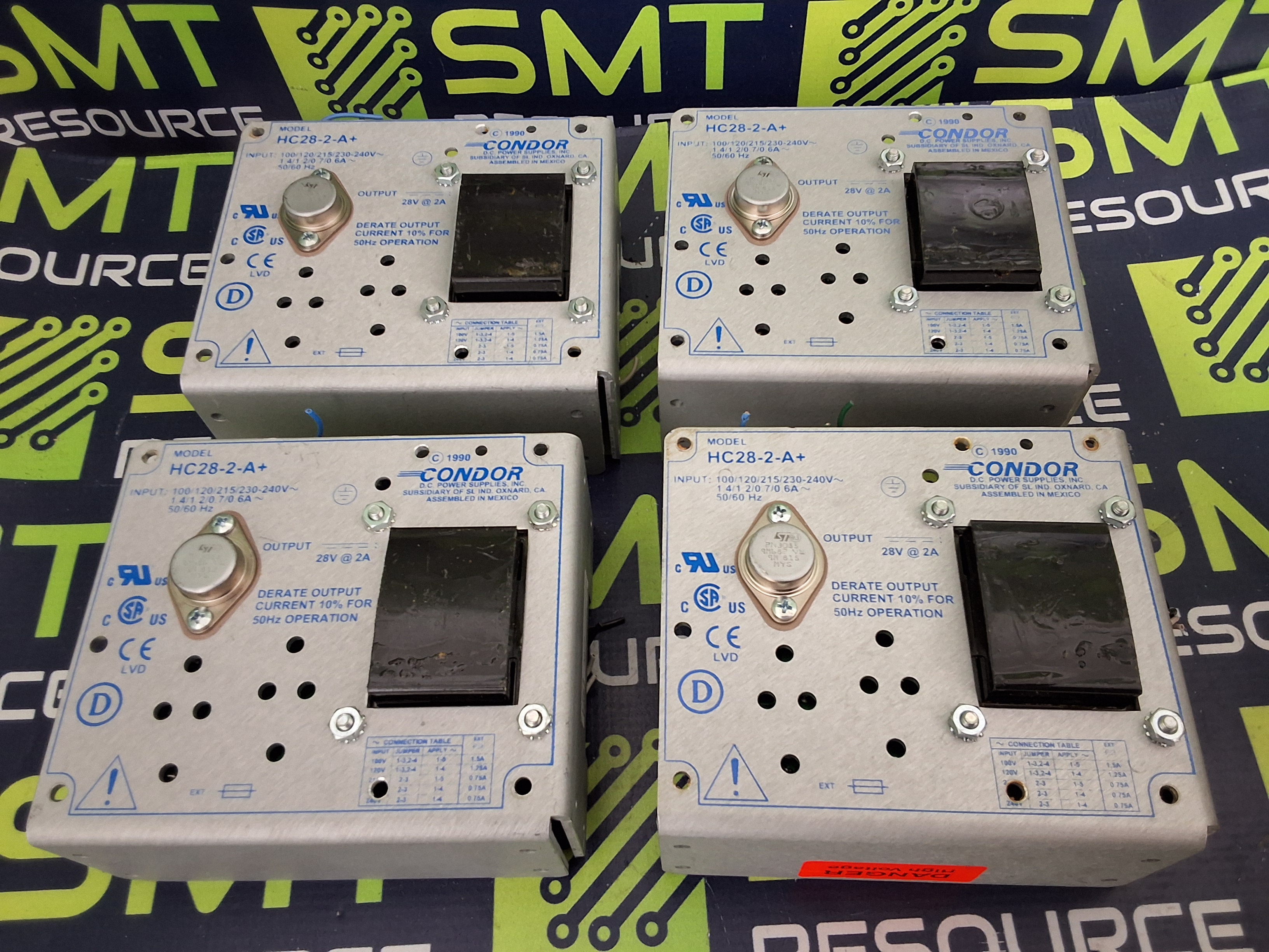 Used CONDOR HC28-2-A+ POWER SUPPLY 28V 2A