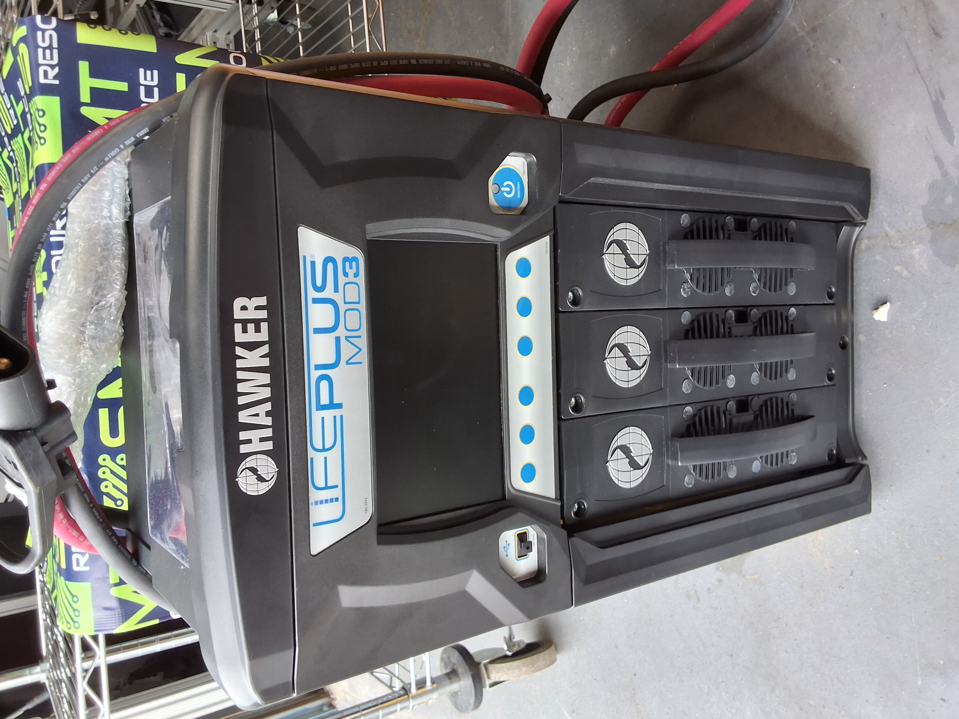 Used HAWKER LPM3-48C-180Y LIFE PLUS MOD 3 BATTERY CHARGER - BRAND NEW/OPEN BOX